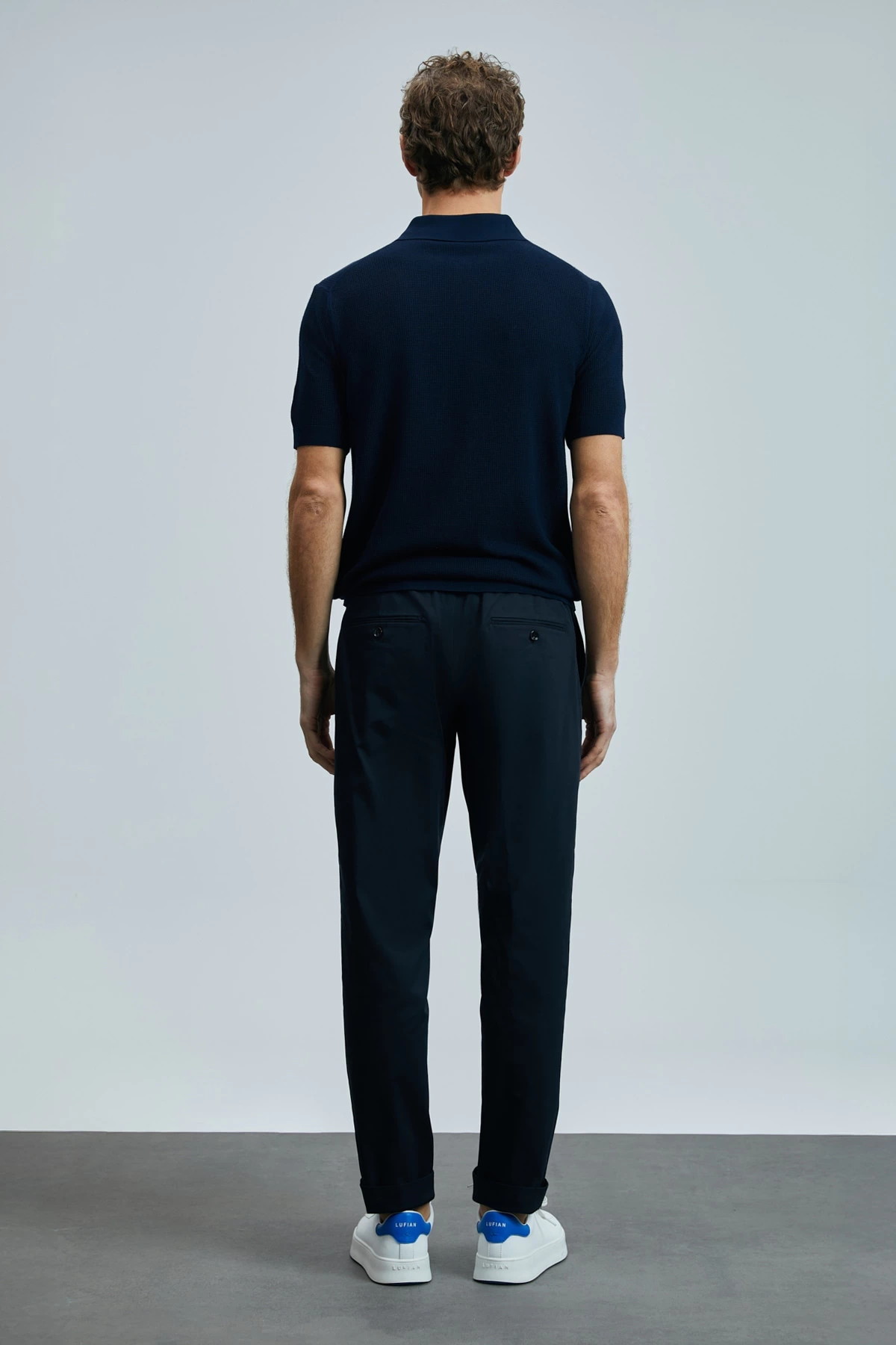 Lufian Erkek Edwin Lacivert T-Shirt 111090114