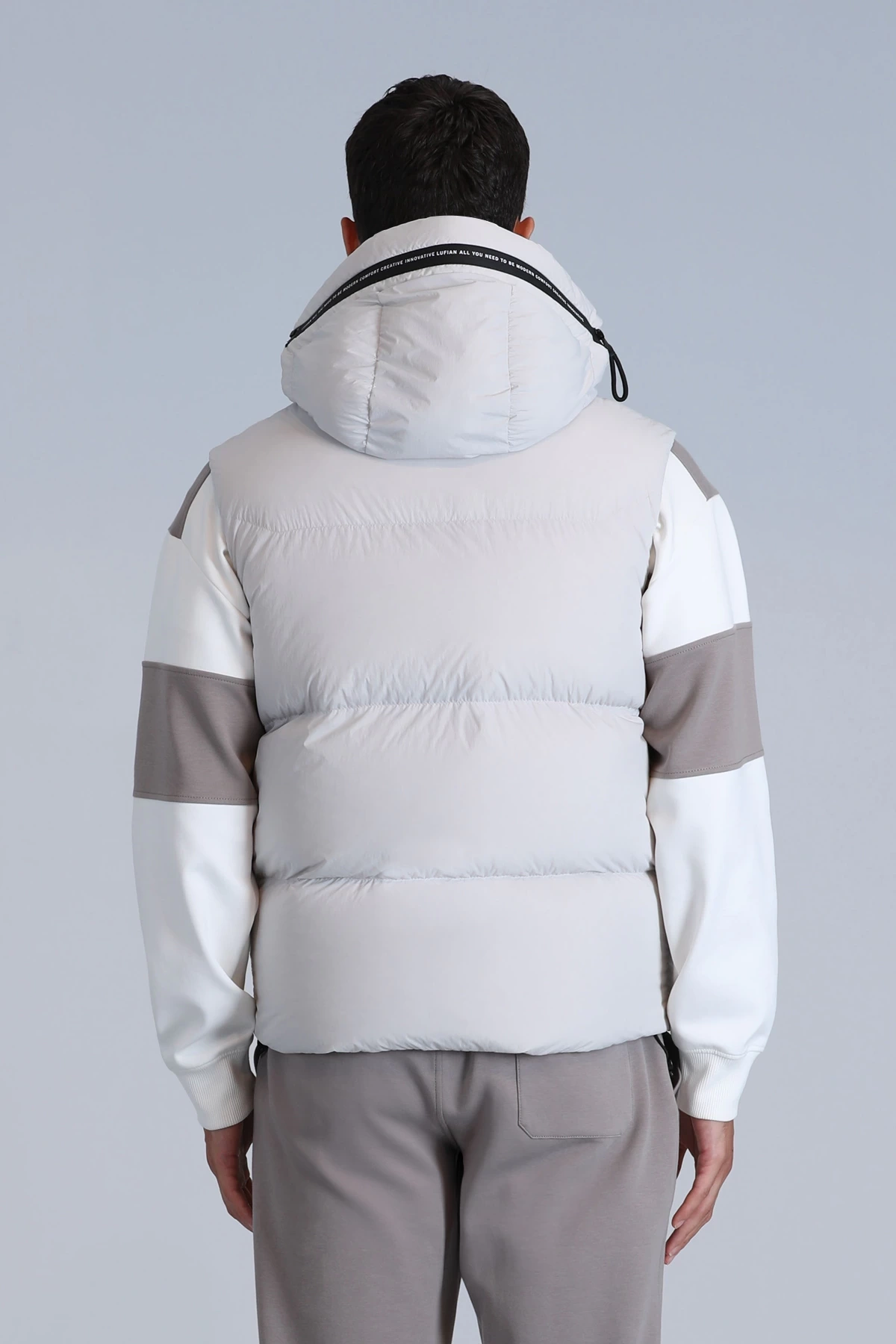 Lufian Emir Erkek Taş Rengi Yelek 112130026