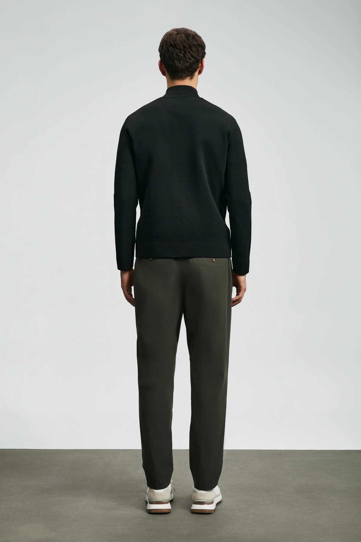 Lufian Enrico Erkek Siyah Hırka 112100071