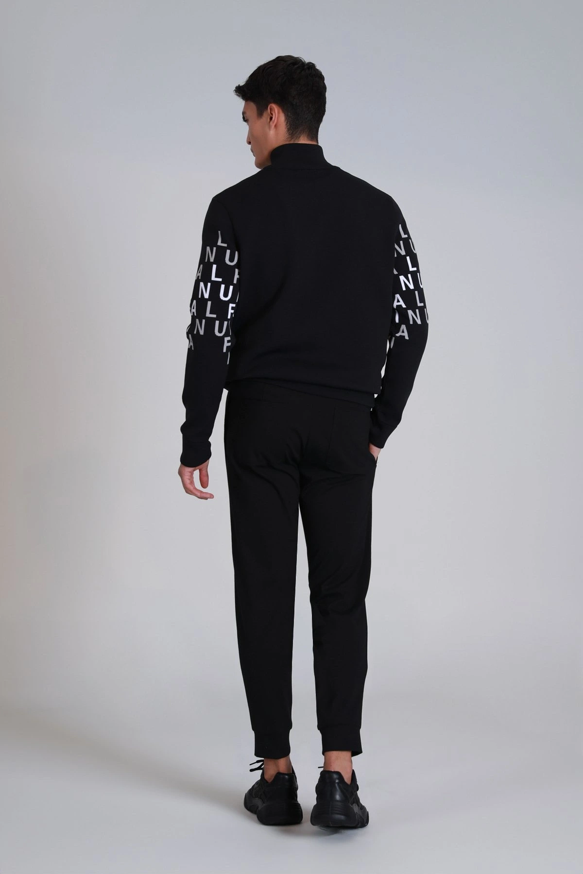 Lufian Eric Erkek Siyah Slim Fit Pantolon 112190322