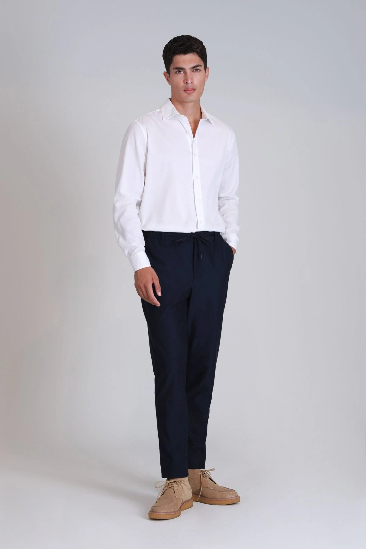 Lufian Ferla Erkek Beyaz Gömlek 112010652