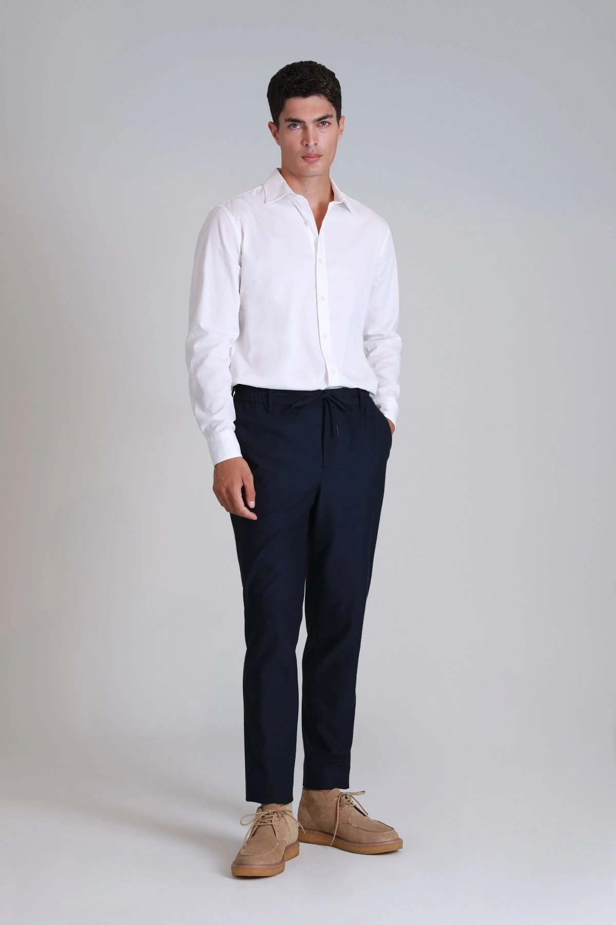 Lufian Ferla Erkek Beyaz Gömlek 112010652