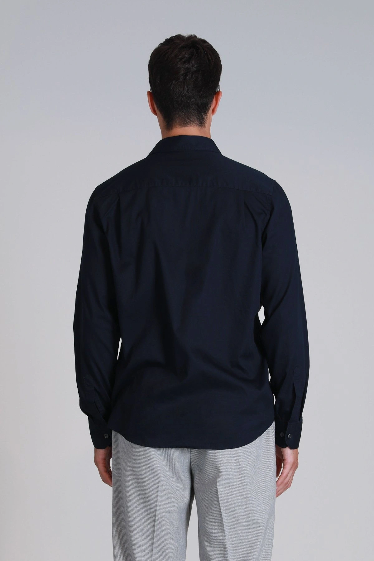 Lufian Ferla Erkek Lacivert Gömlek 112010652