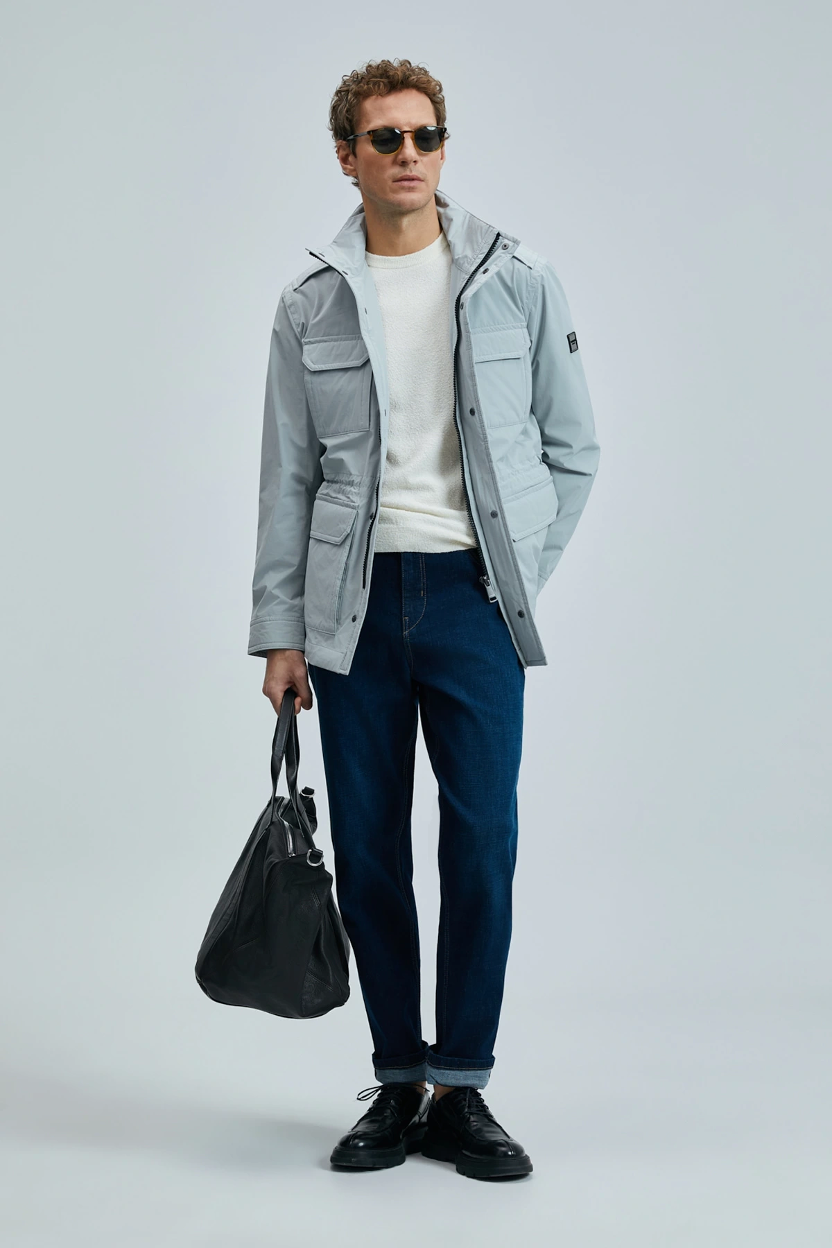 Lufian Freddie Erkek Açık Gri Mont 111120063