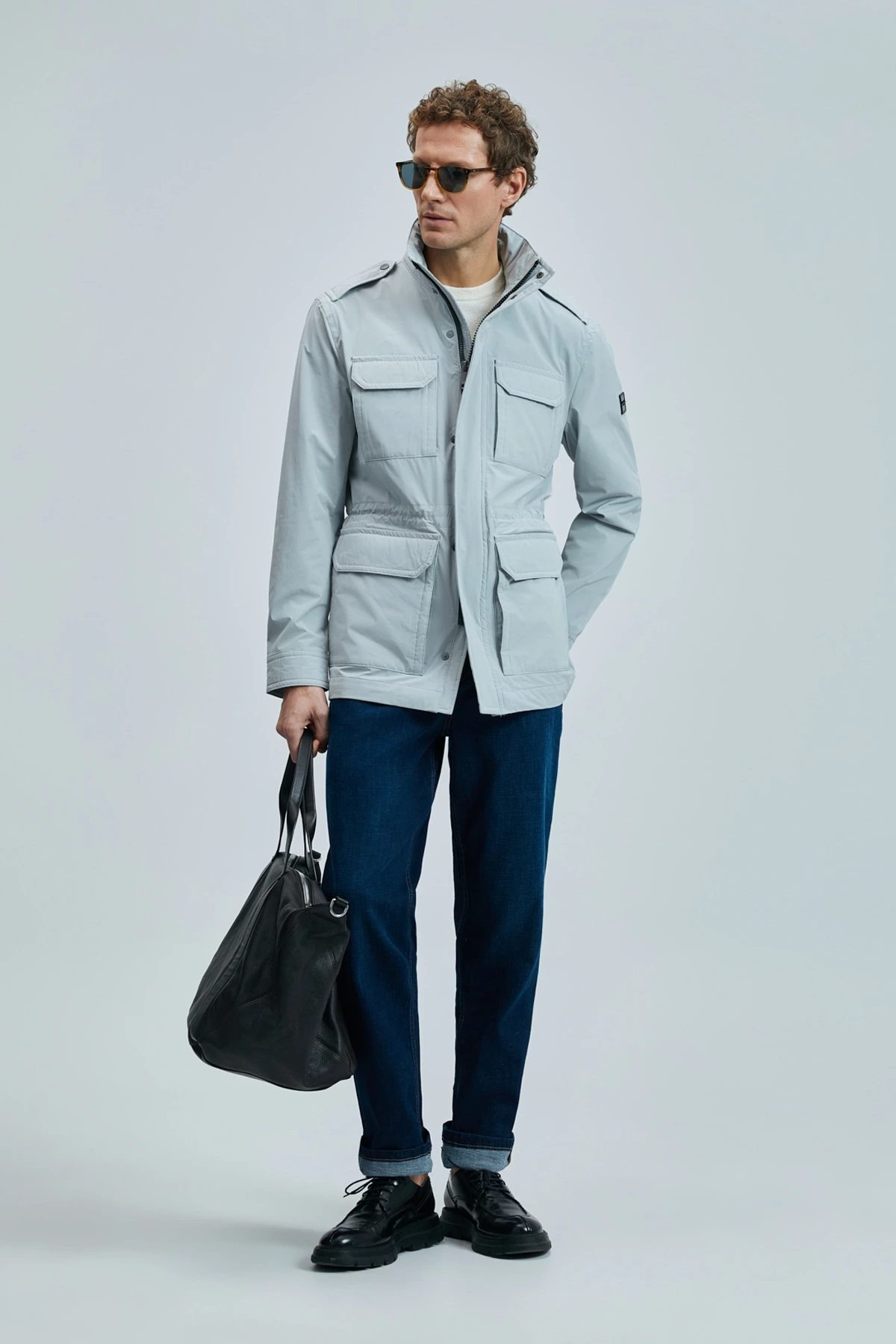 Lufian Freddie Erkek Açık Gri Mont 111120063