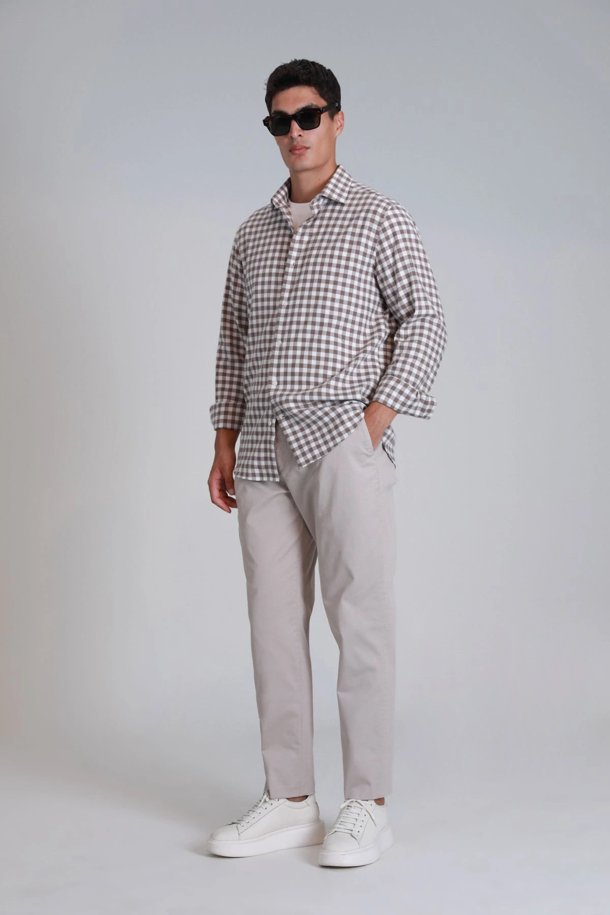 Lufian Gabriel Erkek Taş Renk Pantolon 112190305