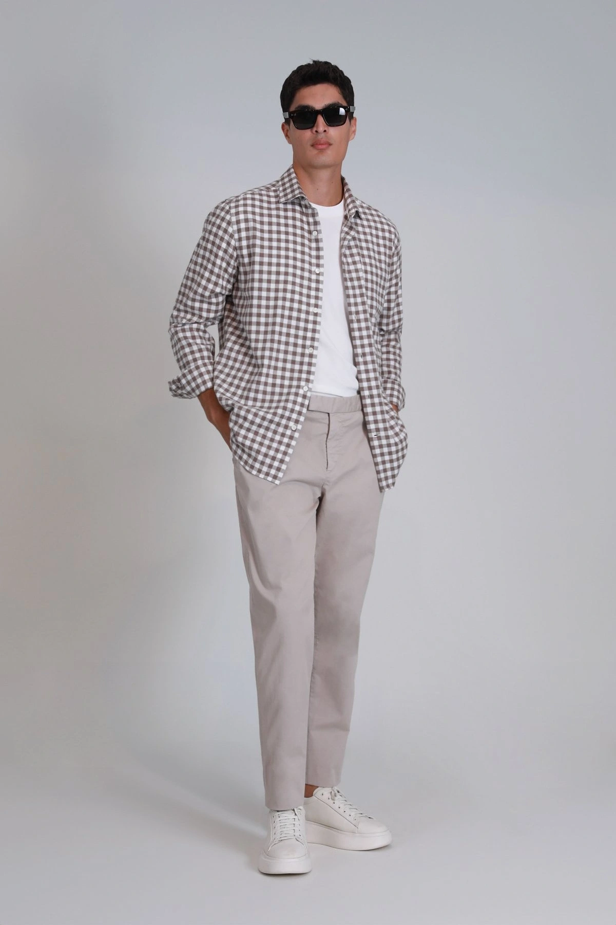 Lufian Gabriel Erkek Taş Renk Pantolon 112190305