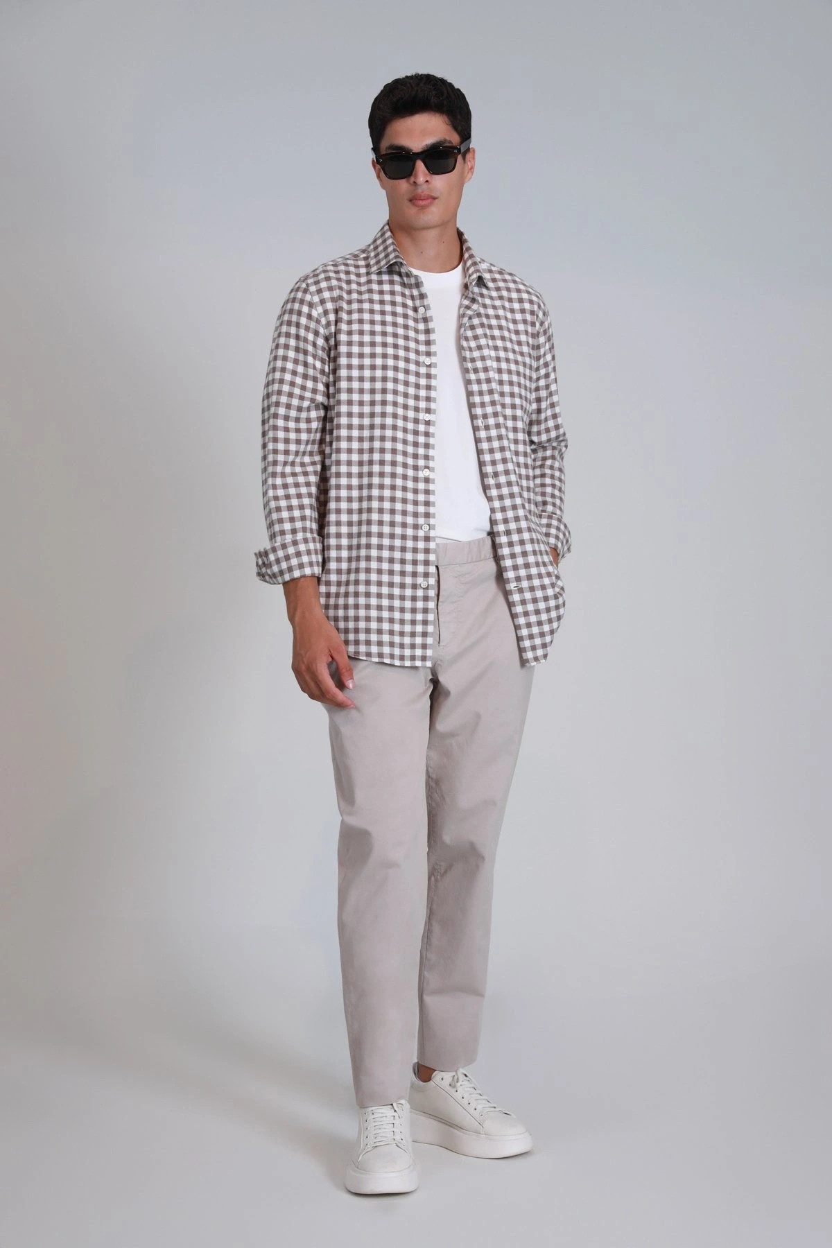 Lufian Gabriel Erkek Taş Renk Pantolon 112190305