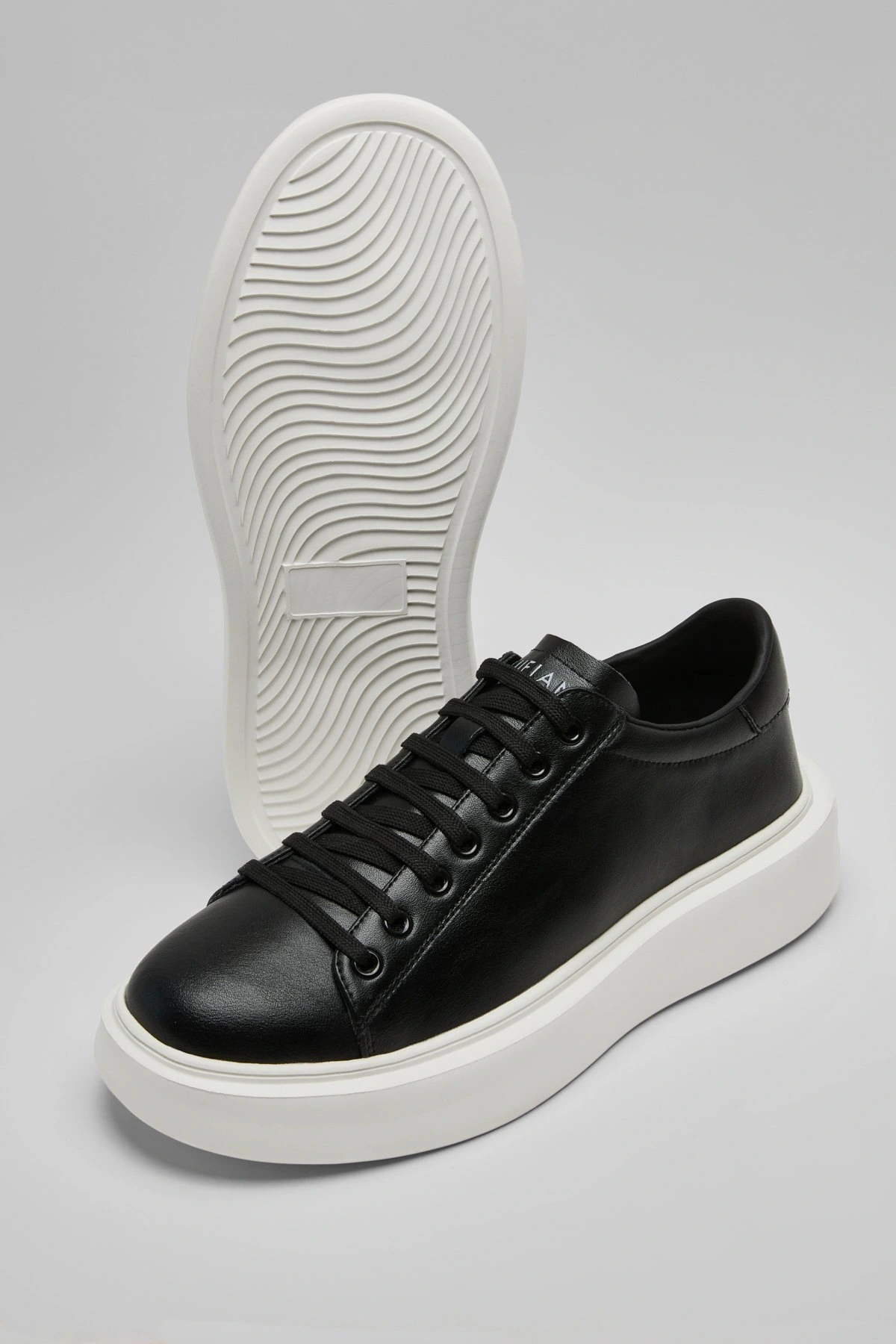 Lufian Erkek Gage Siyah Sneaker Ayakkabı 112230221