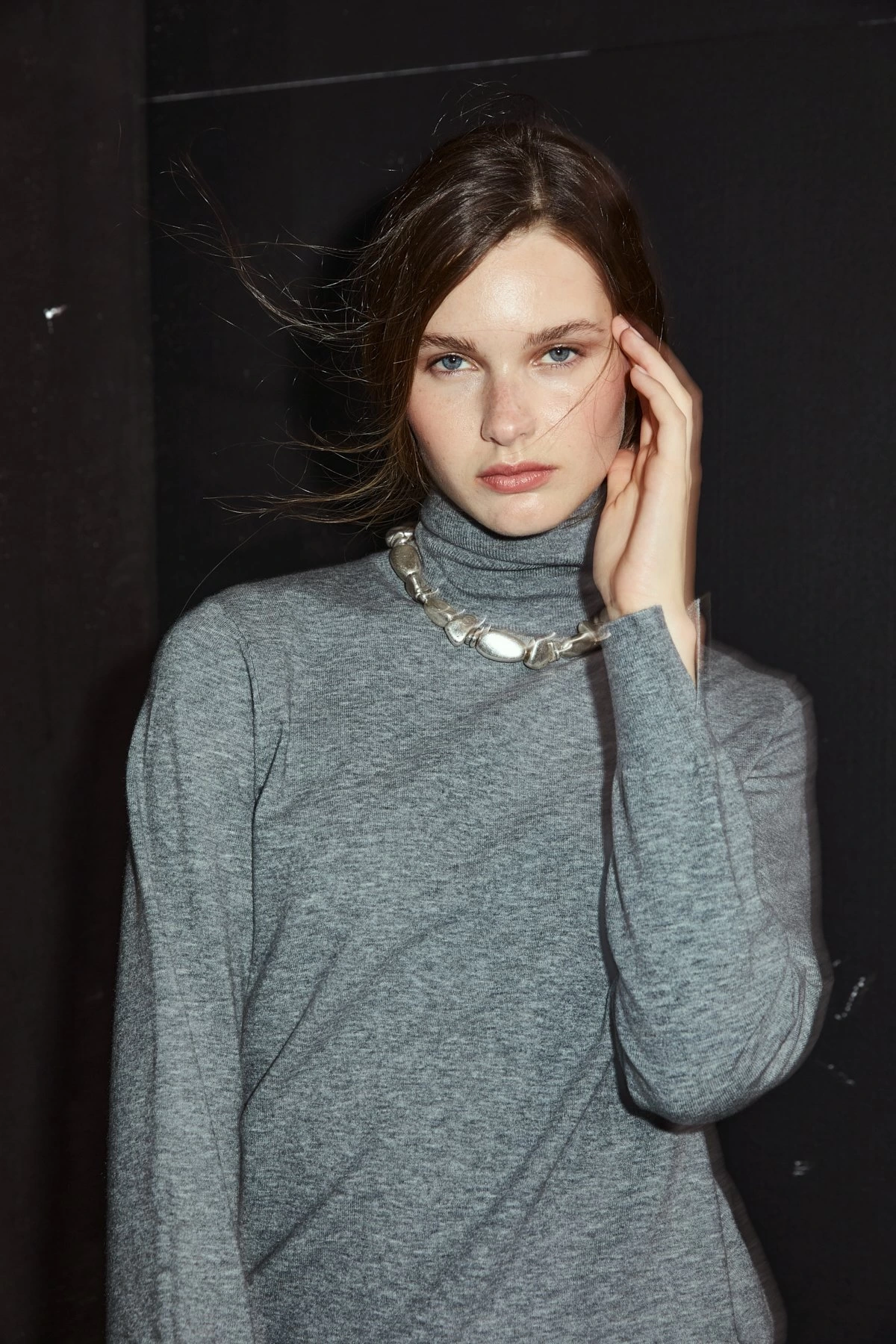 Lufian Kadın Harper Gri Kazak 122090041