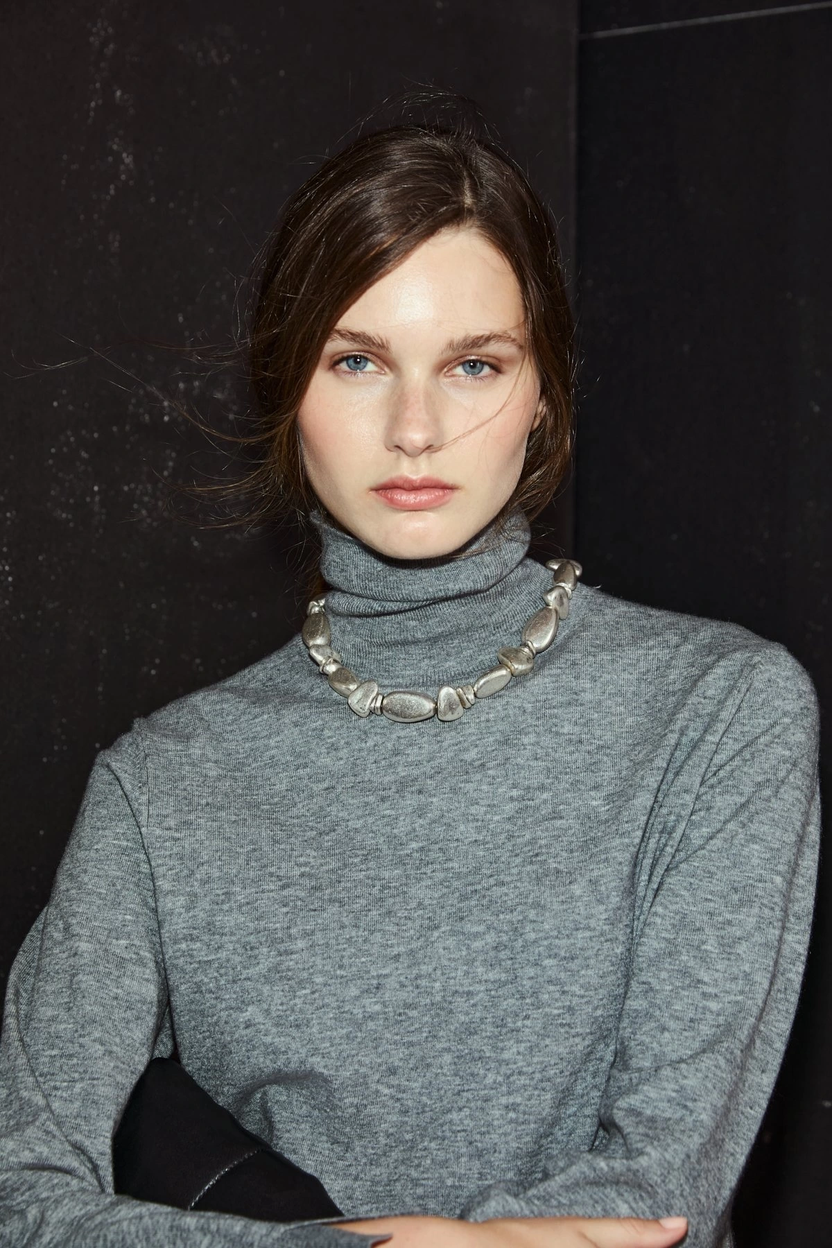 Lufian Kadın Harper Gri Kazak 122090041