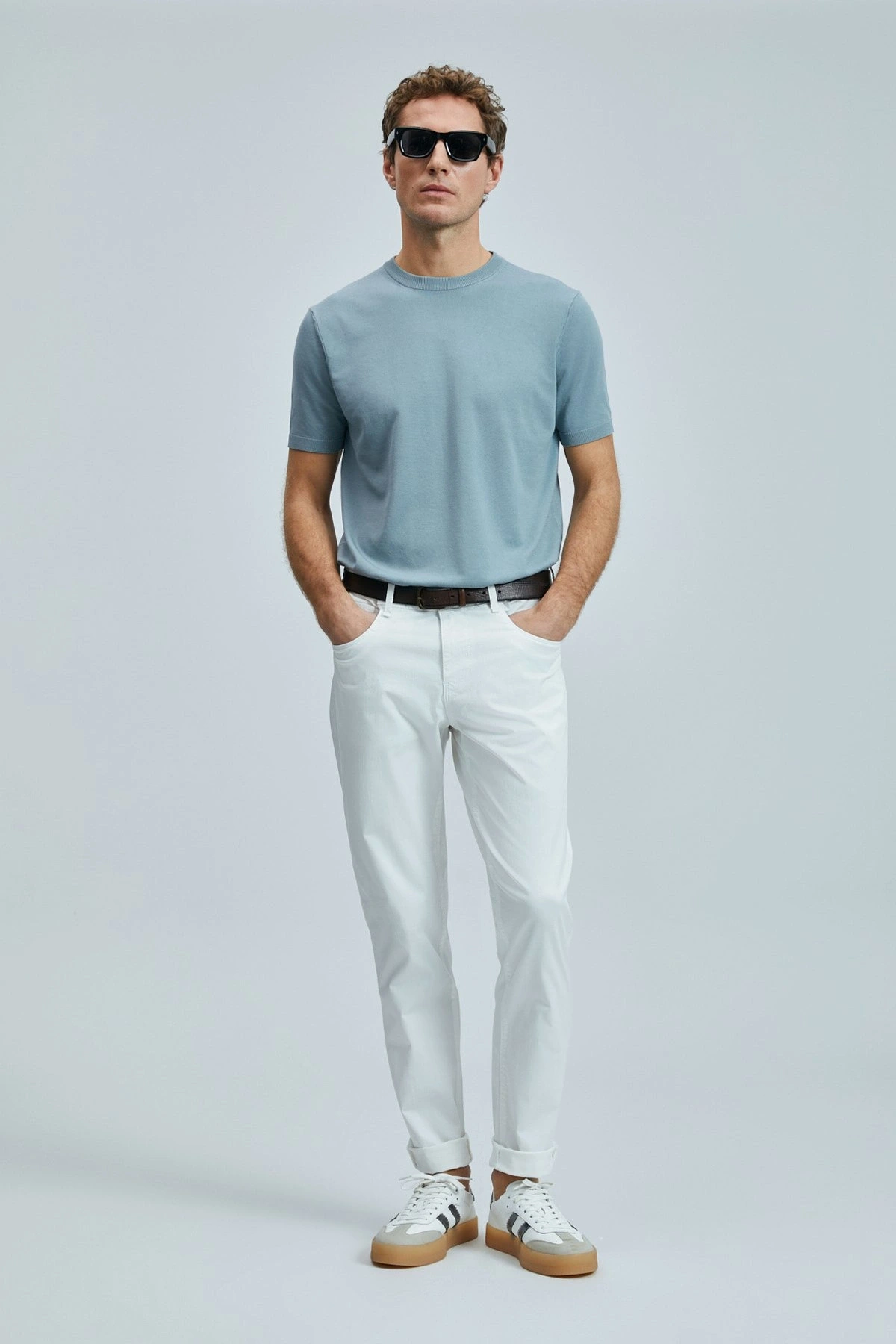 Lufian Helt Erkek Beyaz Pantolon 111190347