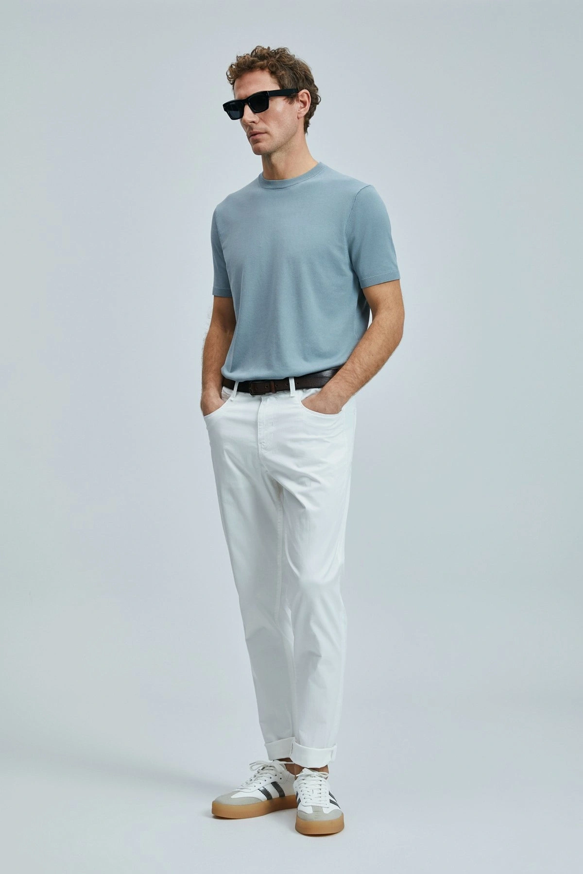 Lufian Helt Erkek Beyaz Pantolon 111190347