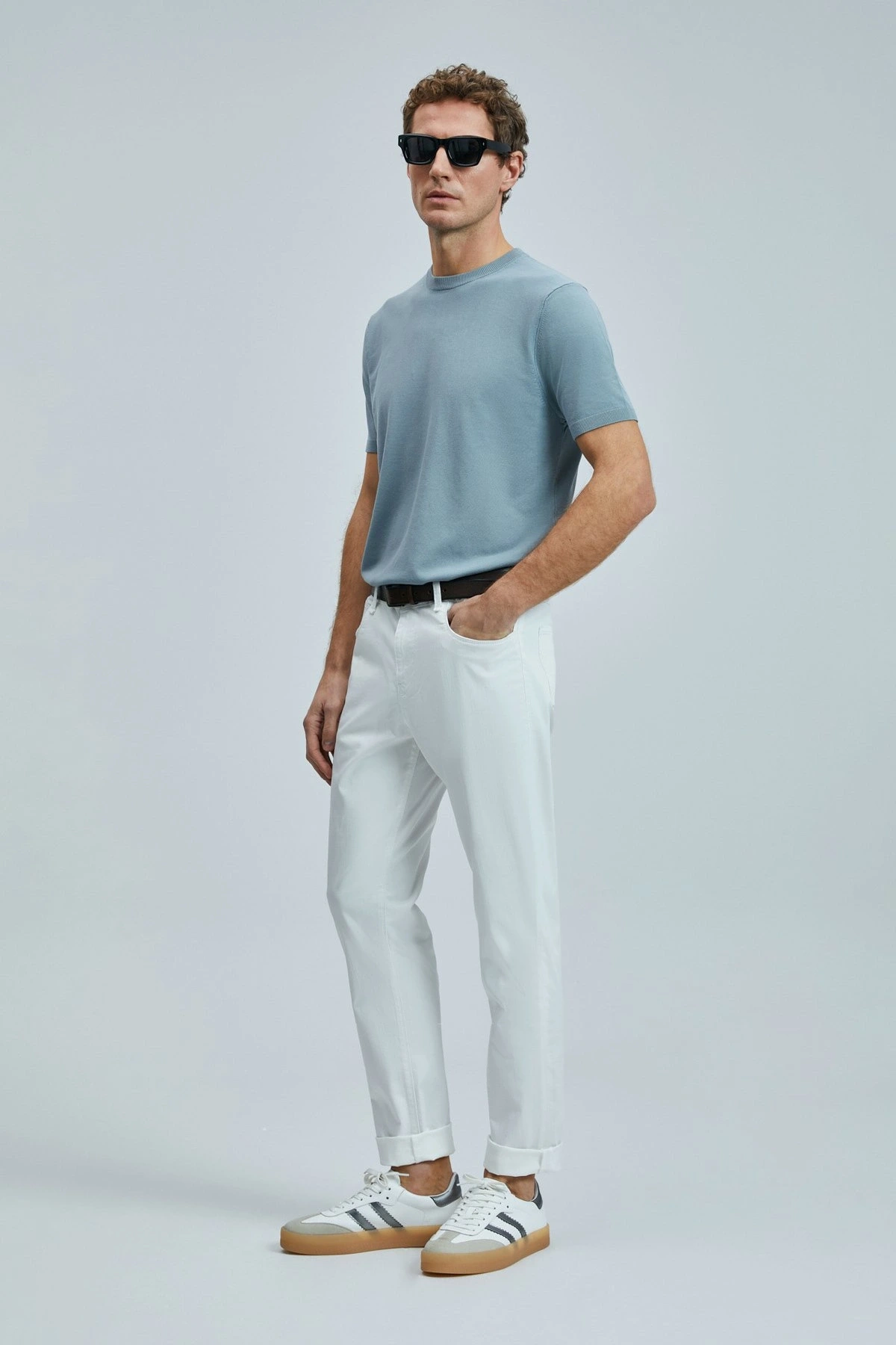 Lufian Helt Erkek Beyaz Pantolon 111190347