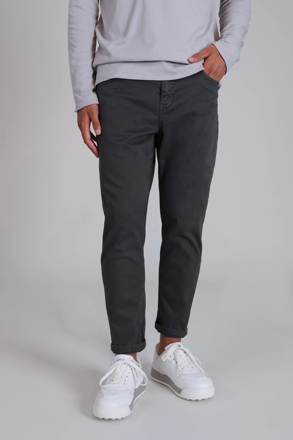 Lufian Erkek Helt Gri Pantolon 111190347