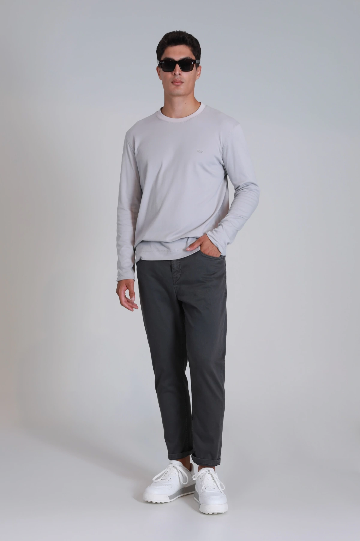 Lufian Erkek Helt Gri Pantolon 111190347