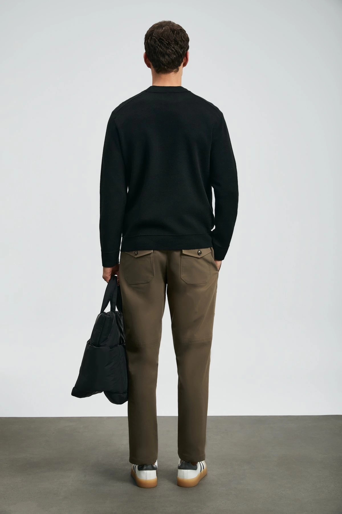 Lufian Herman Erkek Siyah Kazak 112090159