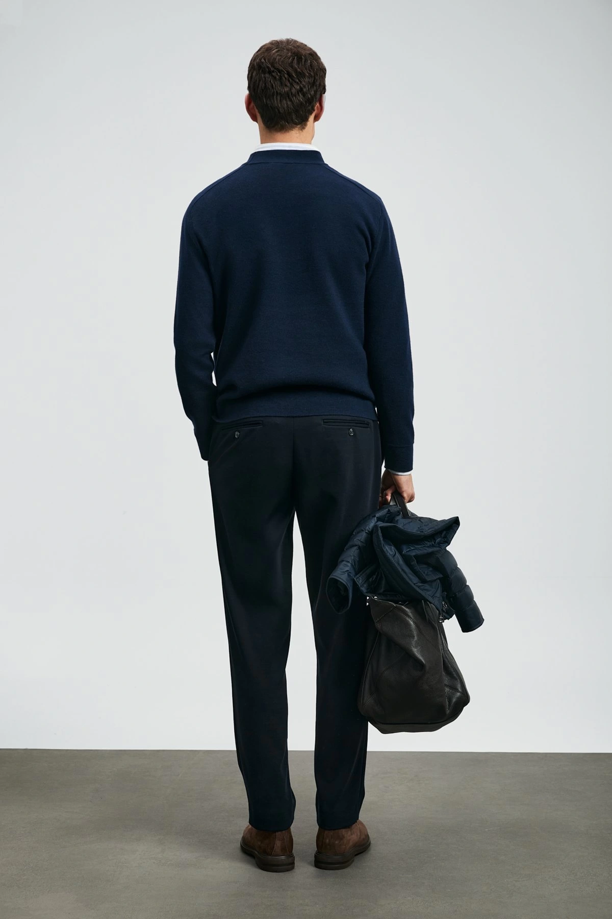 Lufian Erkek Herman Lacivert Kazak 112090159