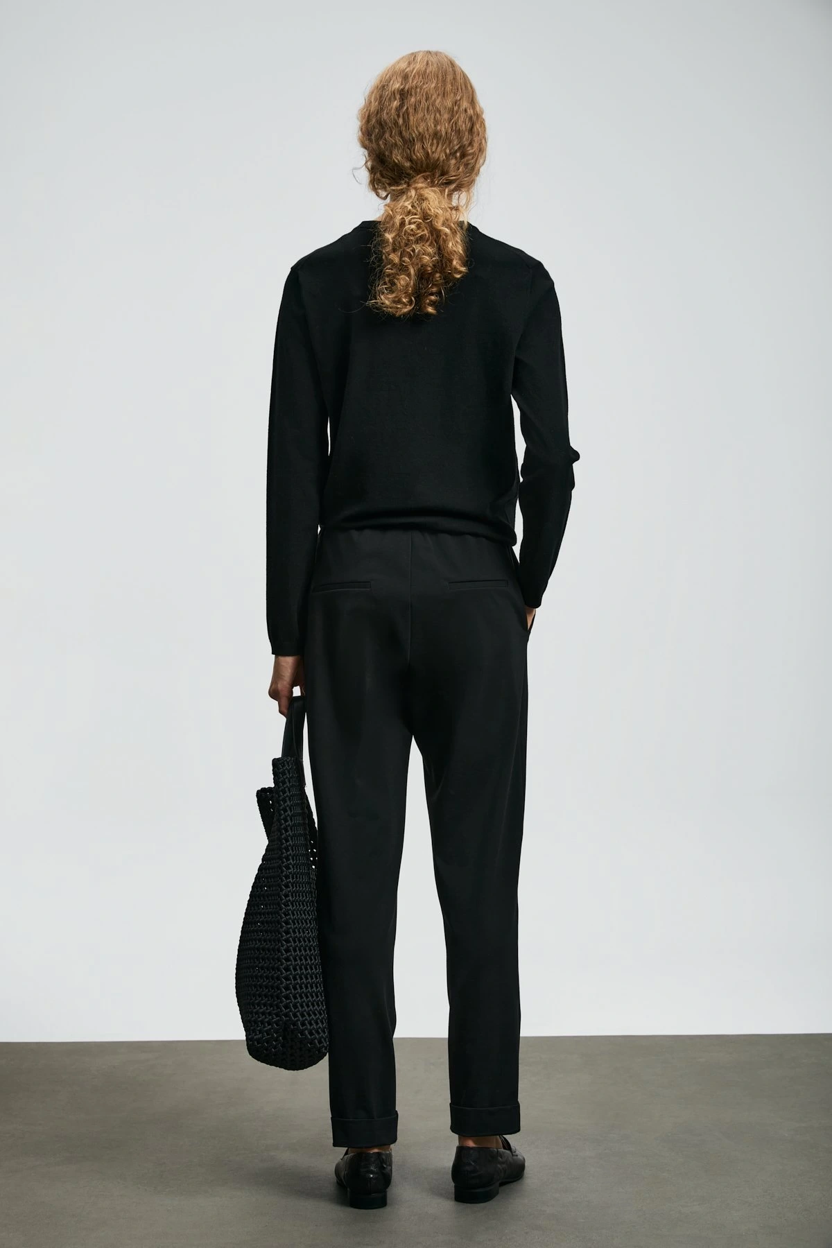 Lufian Kadın Hoper Siyah Kazak 122090038