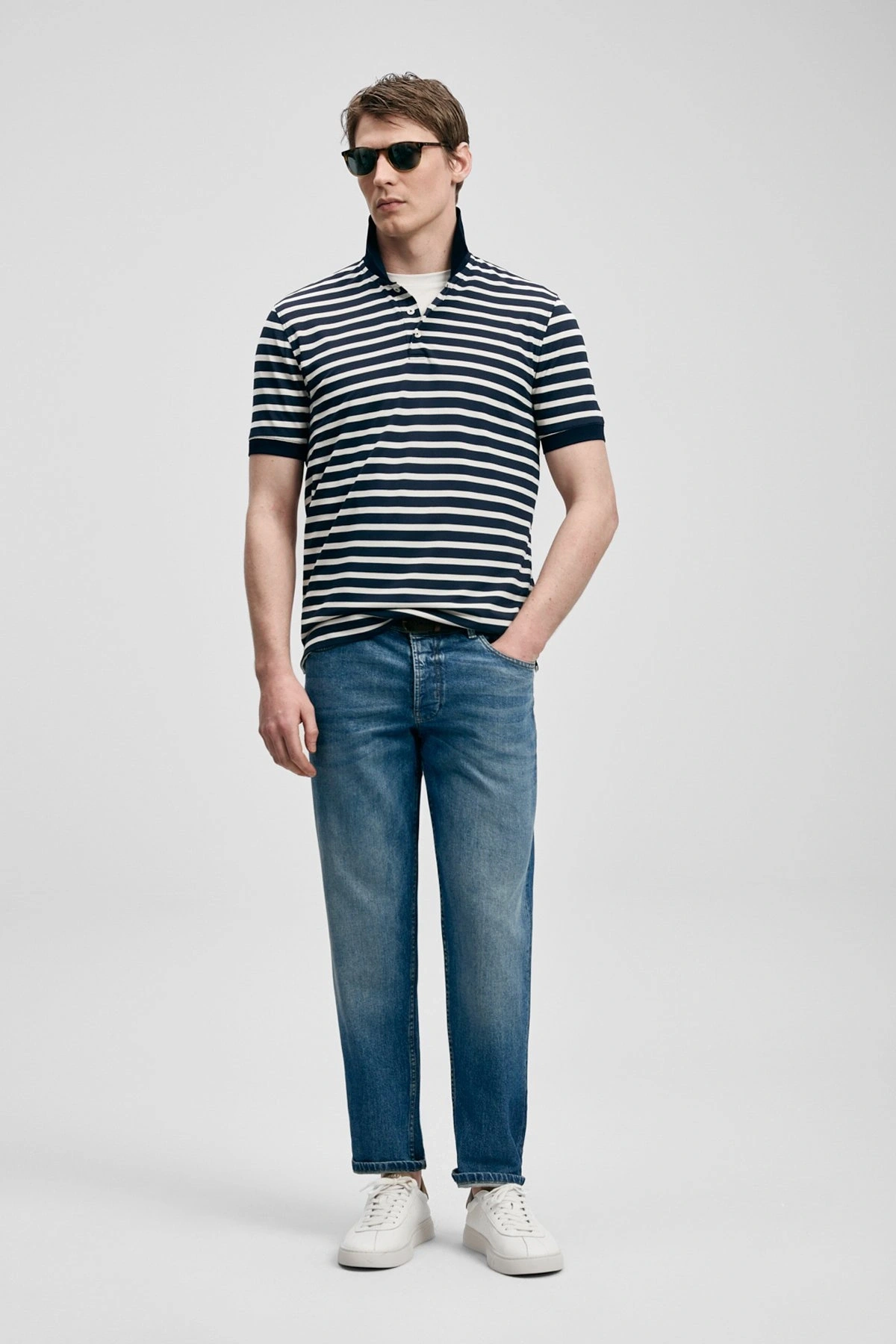 Lufian Icon Erkek Polo Yaka T-Shirt 111040250