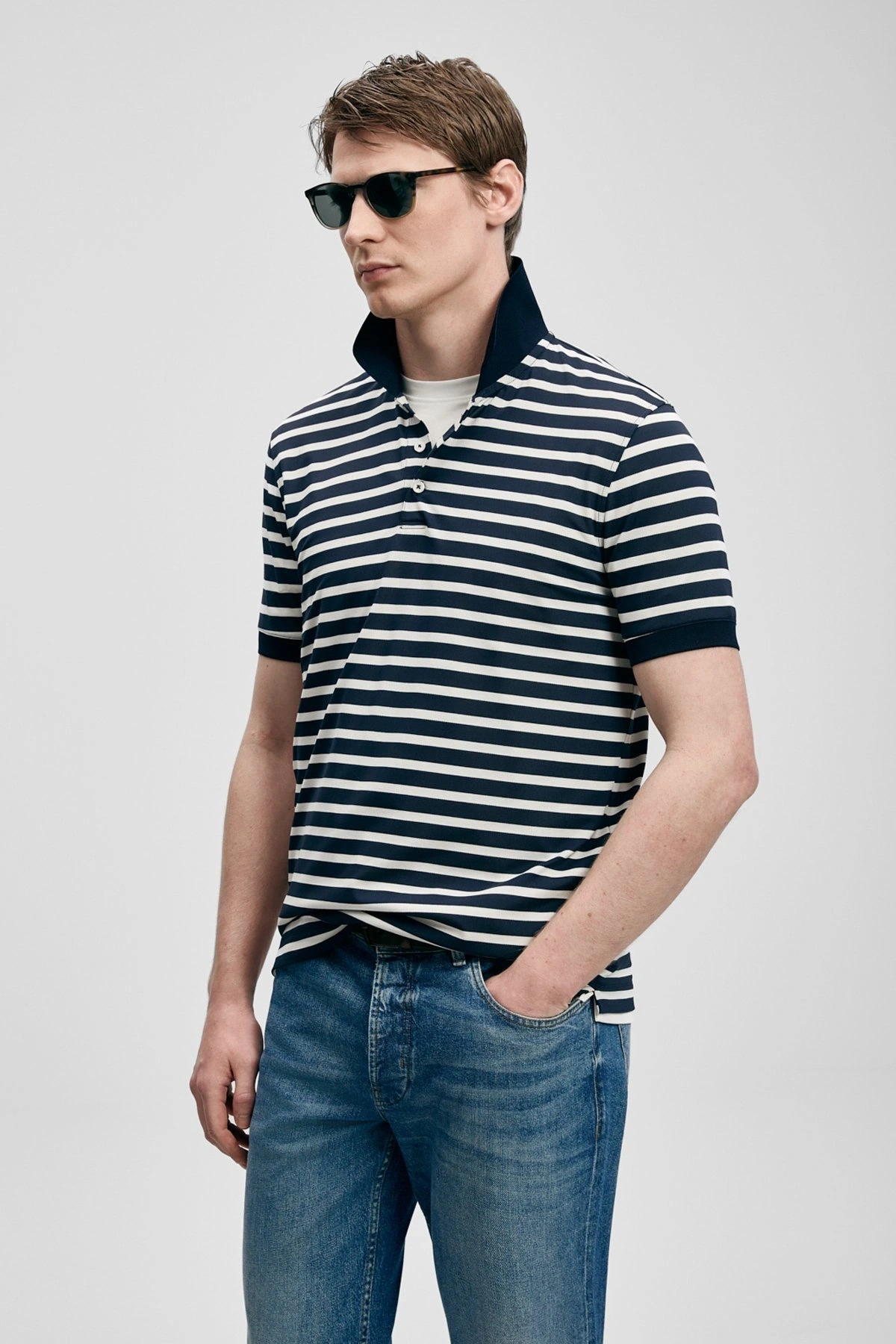 Lufian Icon Erkek Polo Yaka T-Shirt 111040250