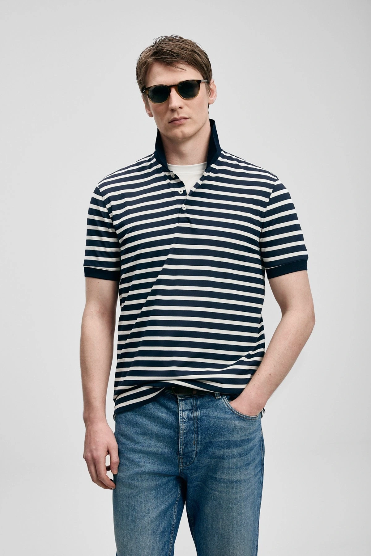 Lufian Icon Erkek Polo Yaka T-Shirt 111040250