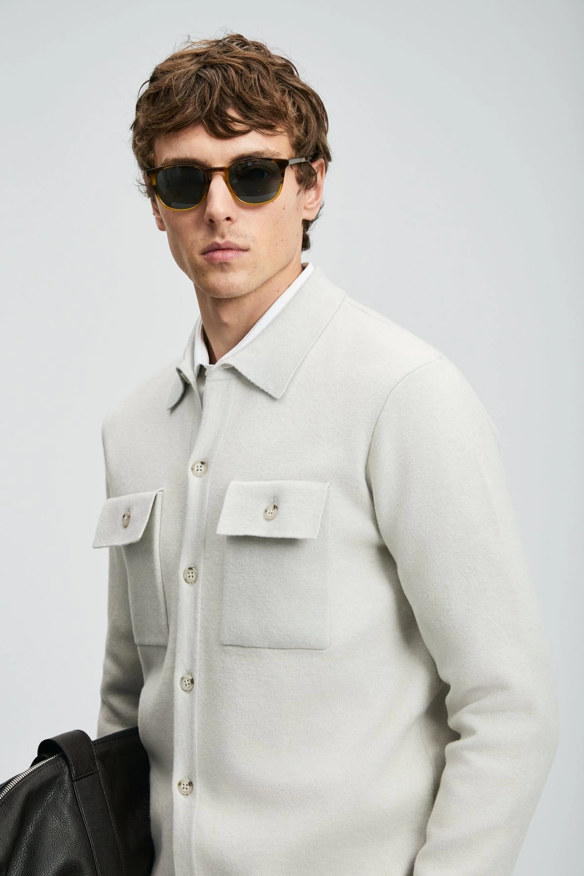 Lufian Igor Erkek Taş Rengi Hırka 112100076