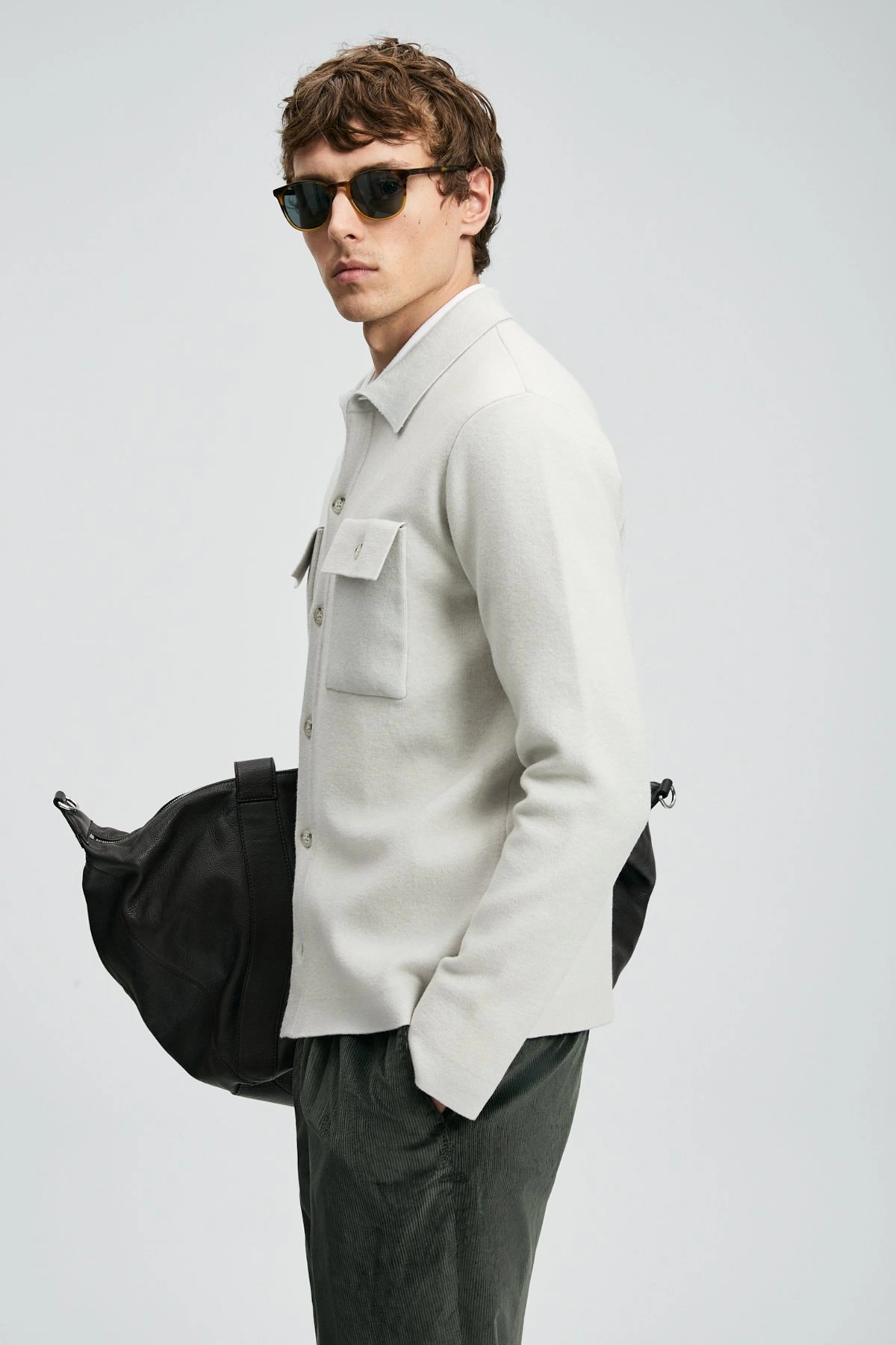 Lufian Igor Erkek Taş Rengi Hırka 112100076