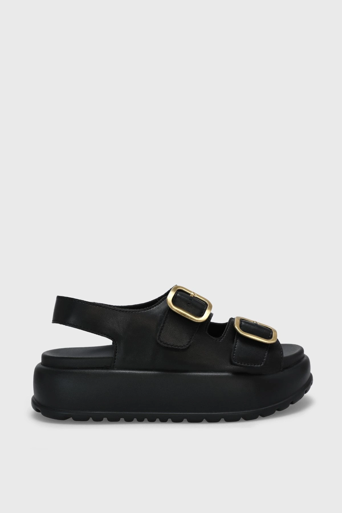 Lufian Isla Kadın Siyah Sandalet 121230045