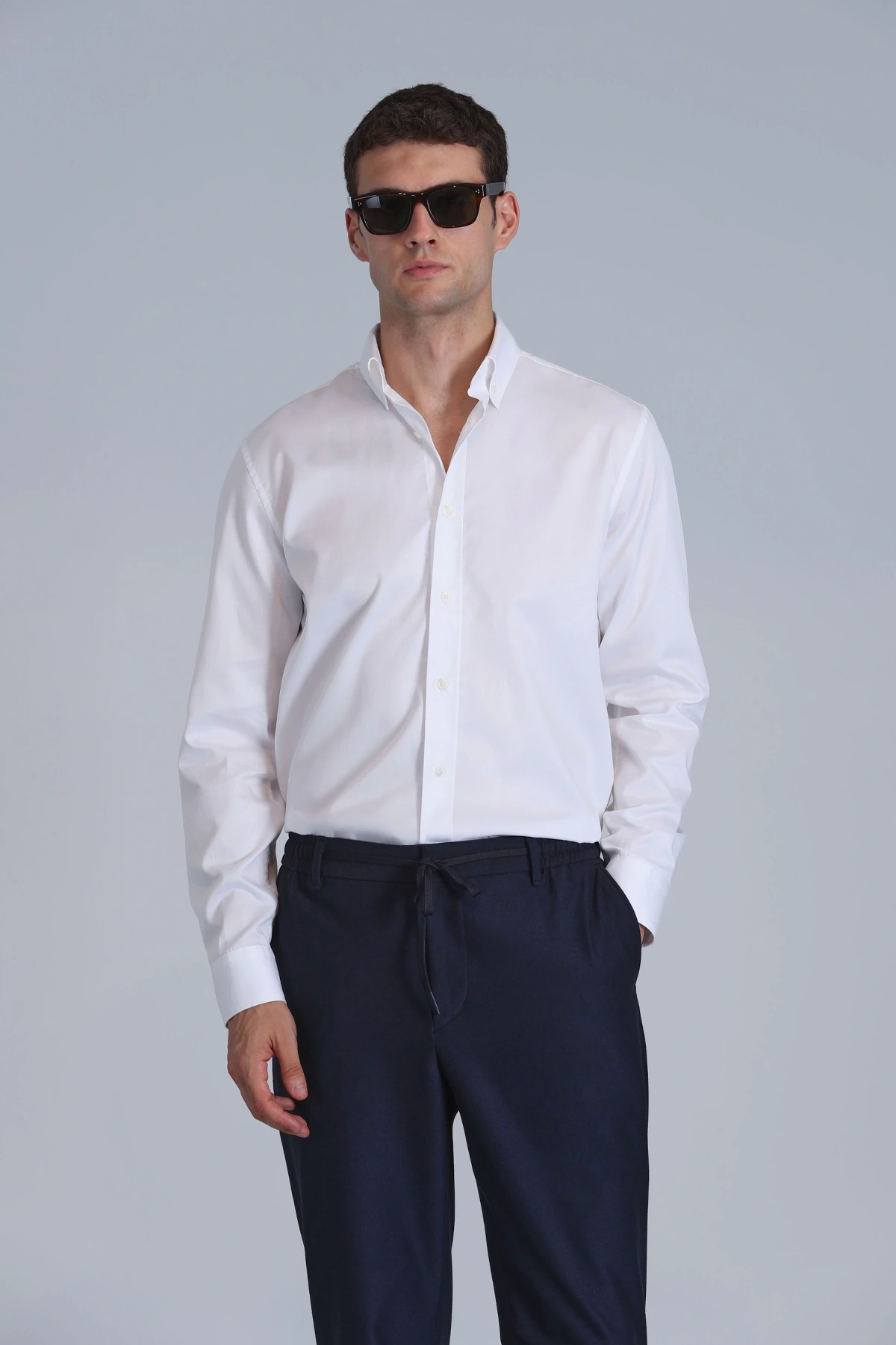 Lufian Erkek Jakob Beyaz Gömlek 112010642