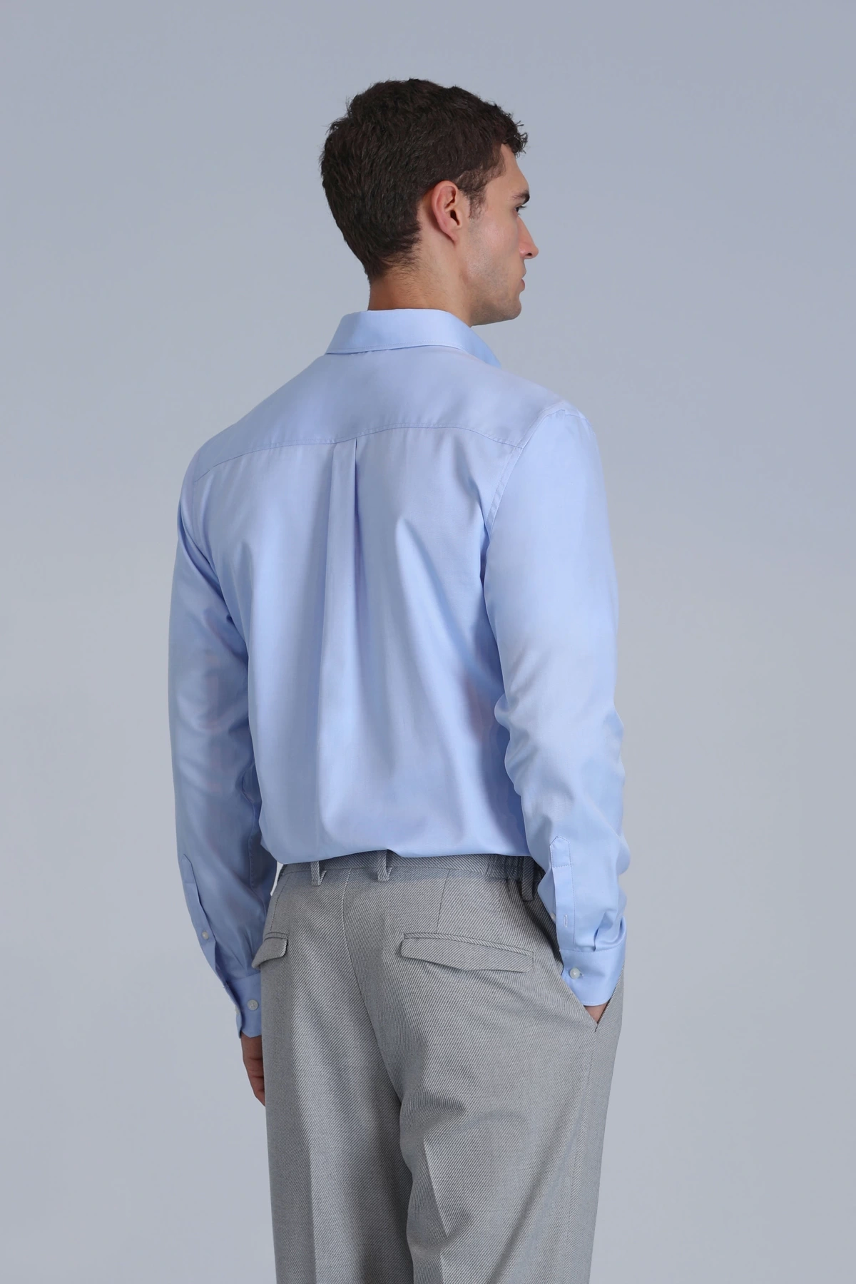 Lufian Erkek Jakob Mavi Gömlek 112010642