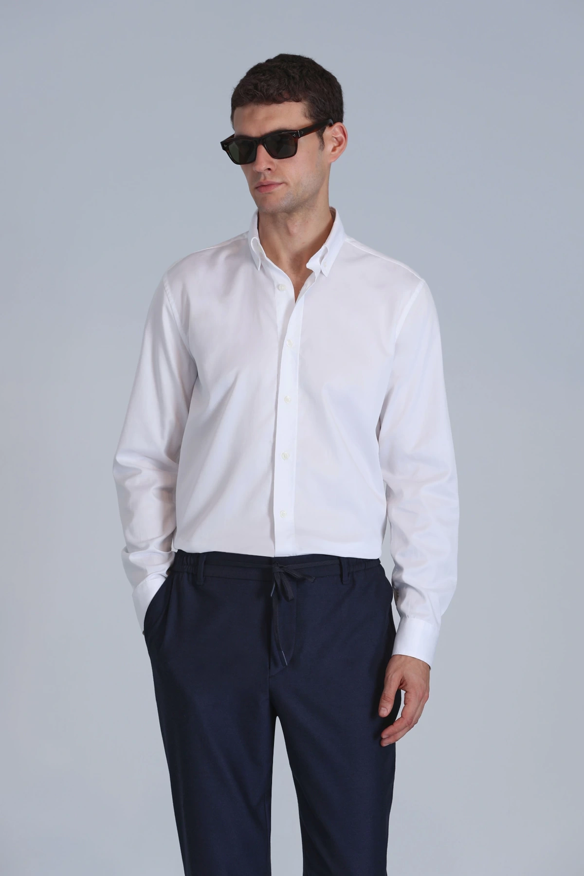 Lufian Erkek Jakob Beyaz Gömlek 112010642