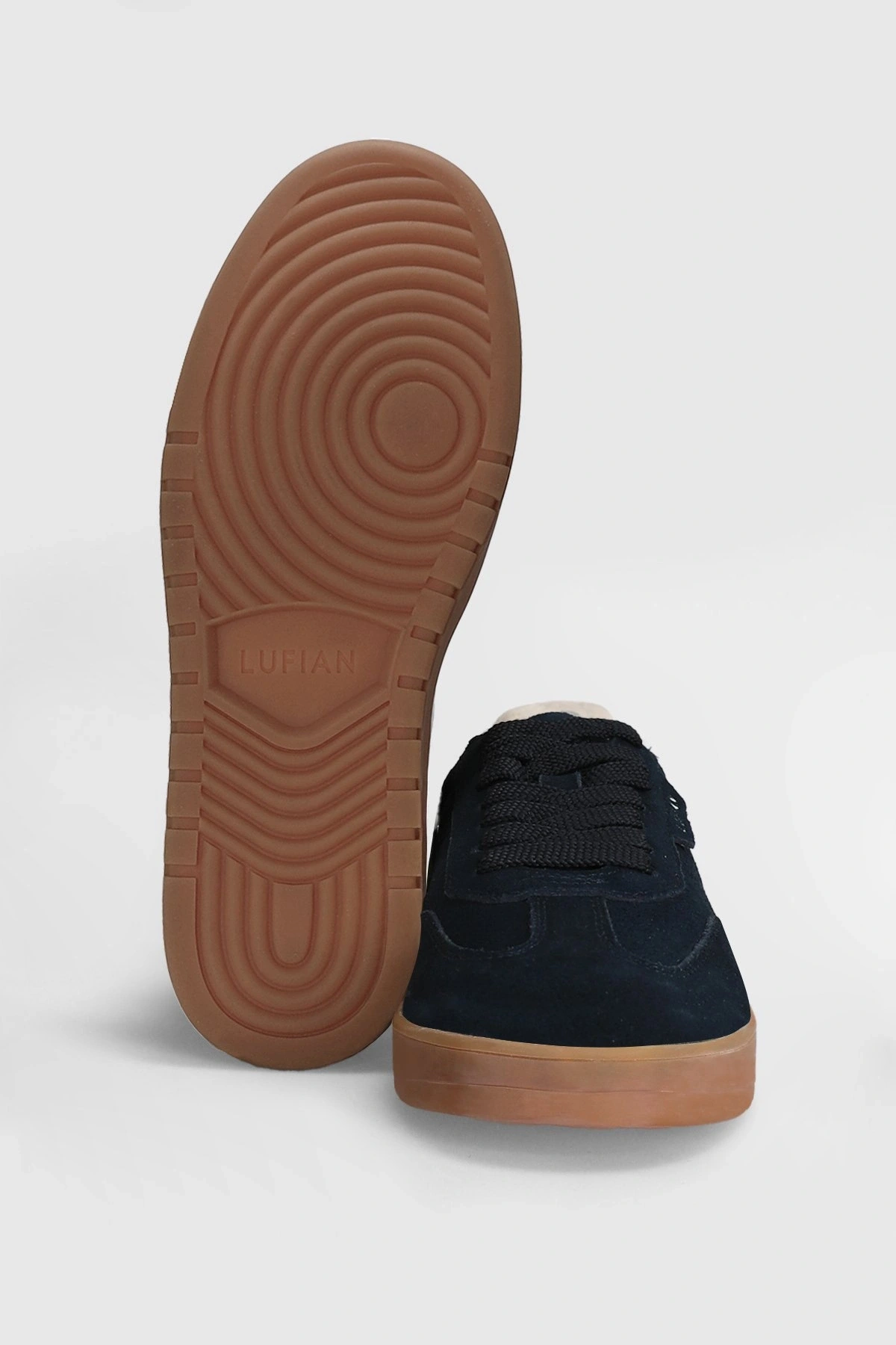 Lufian Jessi Kadın Lacivert Deri Sneaker 122230028