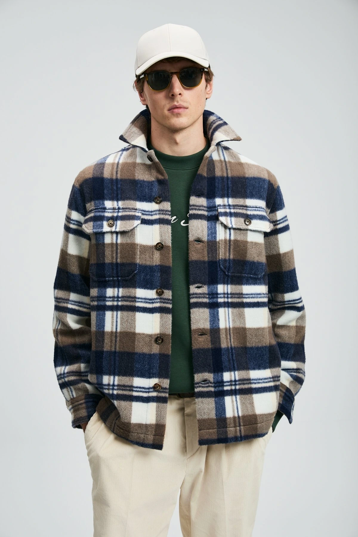 Lufian Erkek Joseph Basic Regular Fit Kahverengi Gömlek 112010675