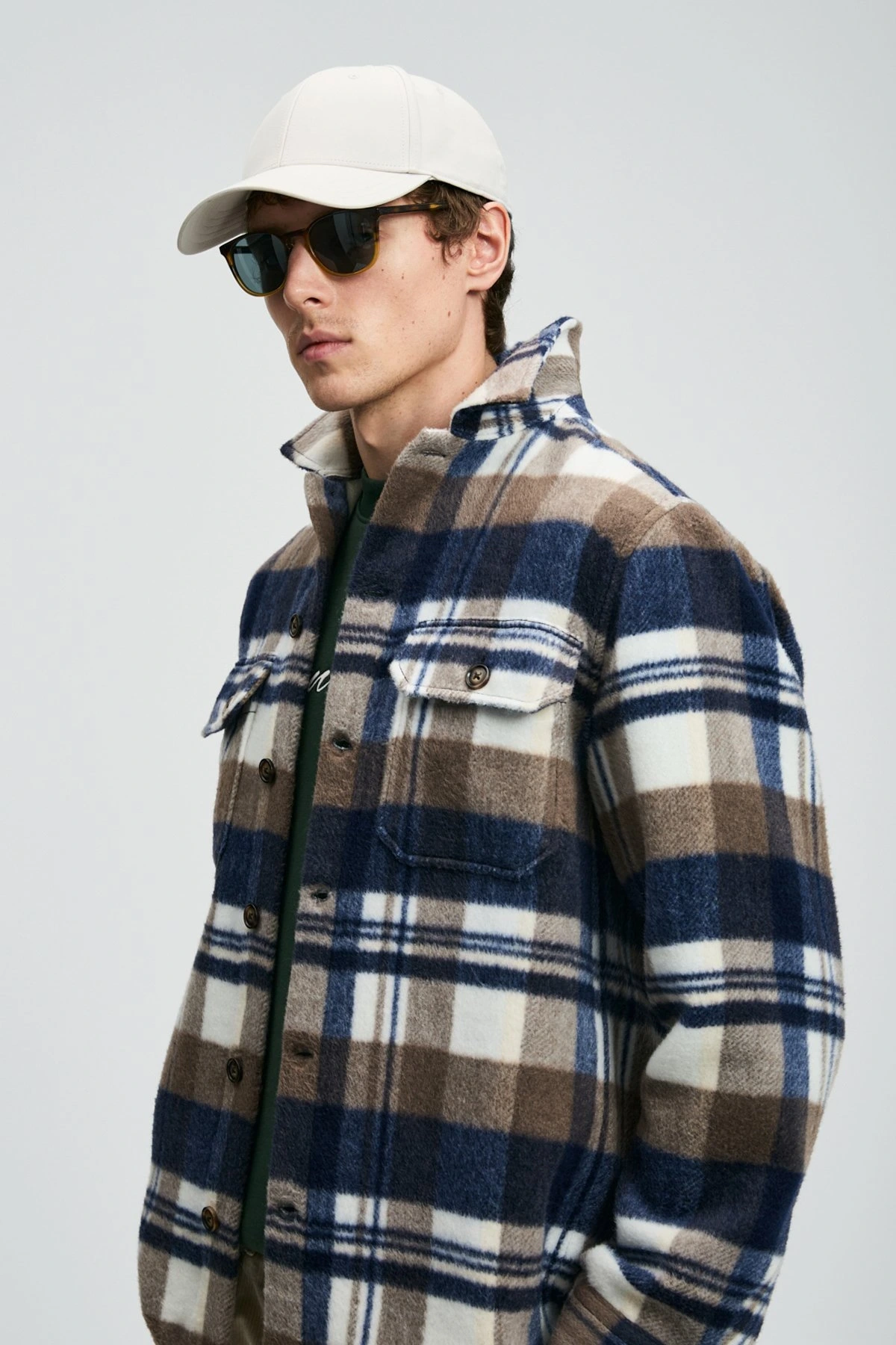 Lufian Erkek Joseph Basic Regular Fit Kahverengi Gömlek 112010675