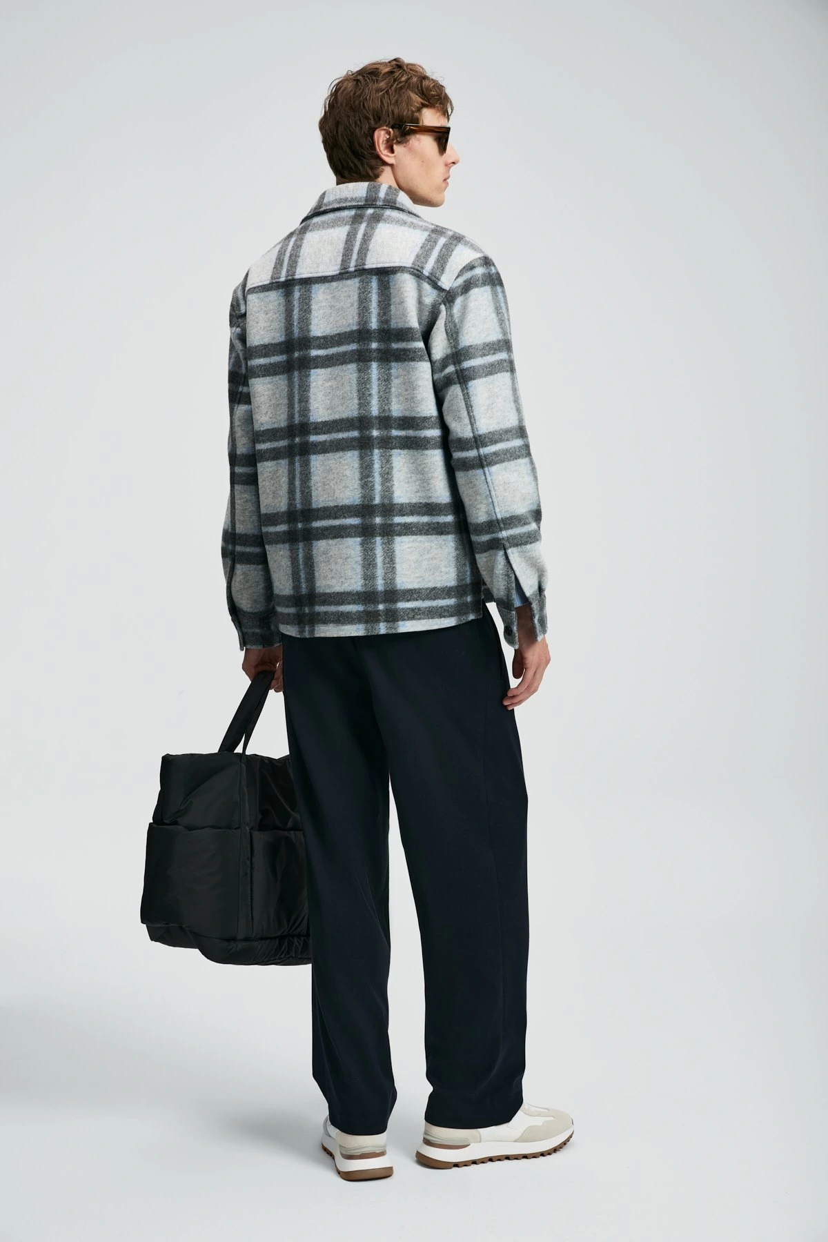 Lufian Erkek Karl Basic Regular Gri Gömlek 112010685