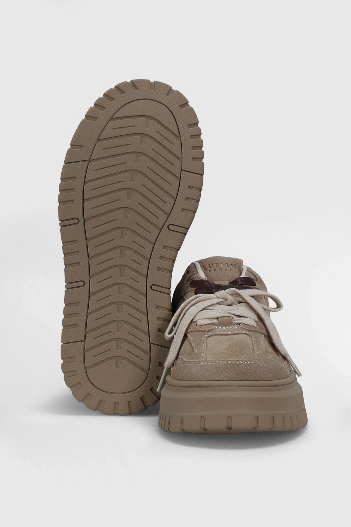 Lufian Kay Kadın Bej Sneaker Ayakkabı 122230039
