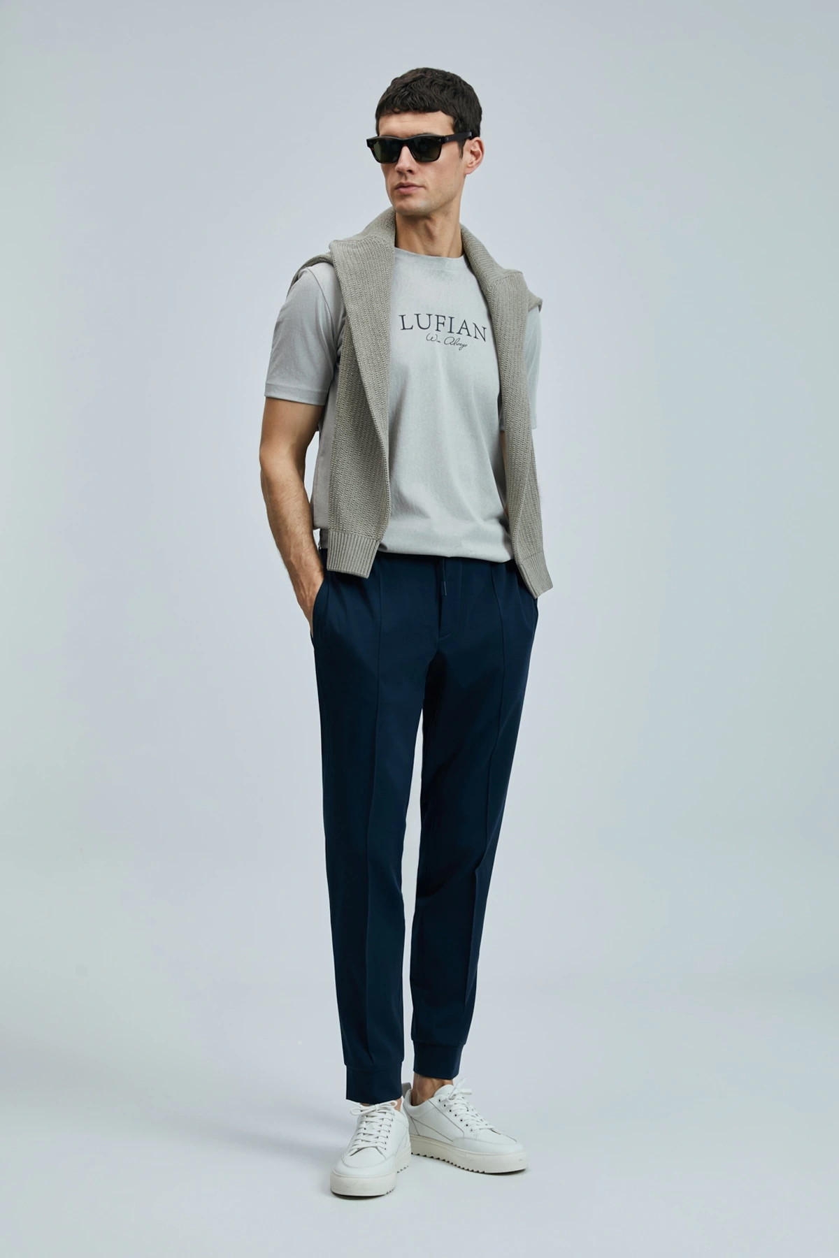 Lufian Love Modern Grafik T-Shirt 11120238
