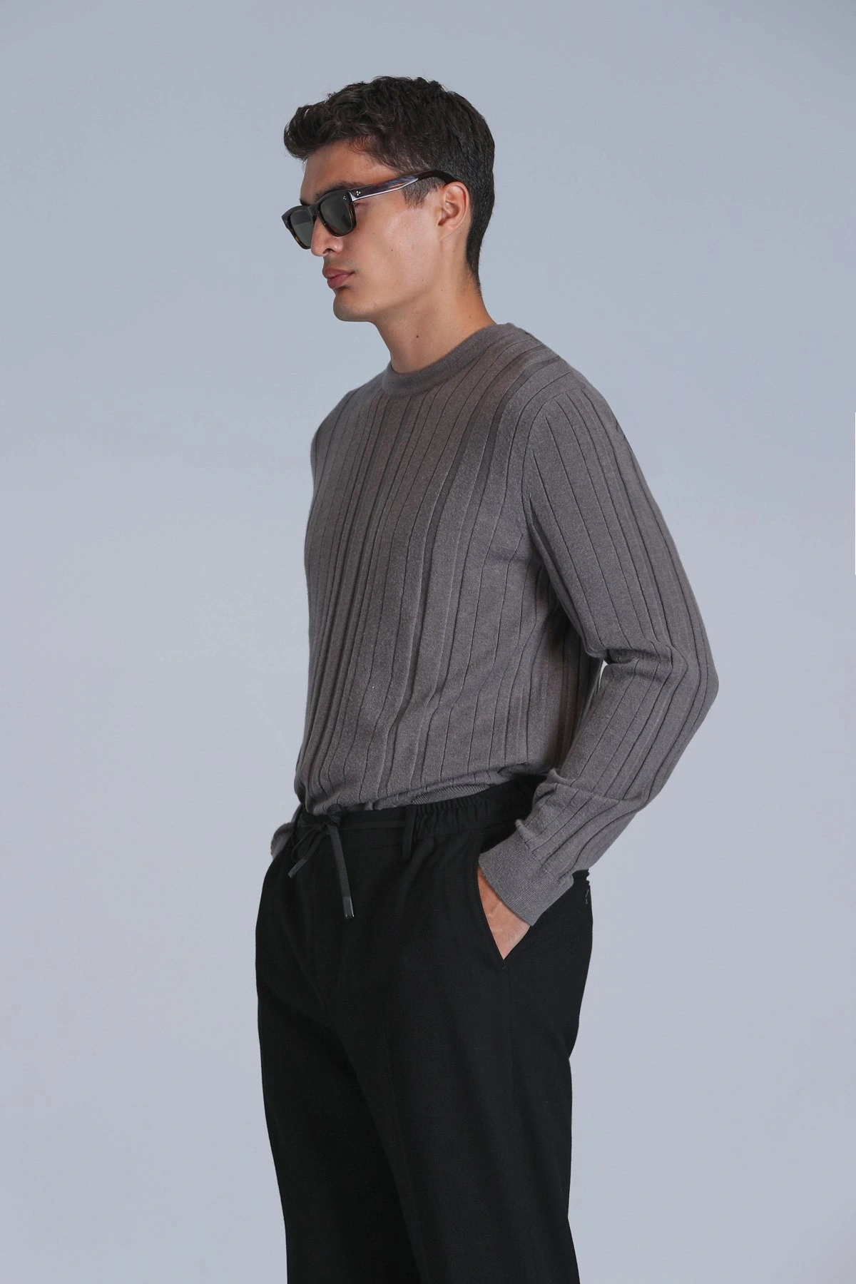 Lufian Lucky Erkek Vizon Renk Kazak 112090134