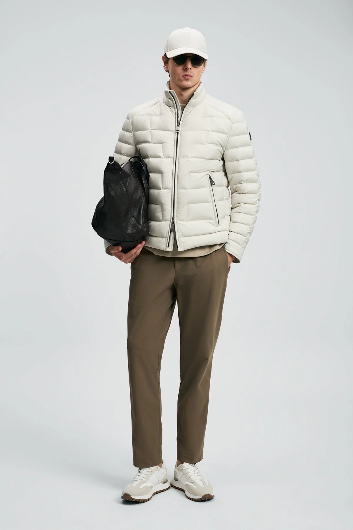 Lufian Lukas Kaz Tüyü Erkek Ekru Mont 112120245