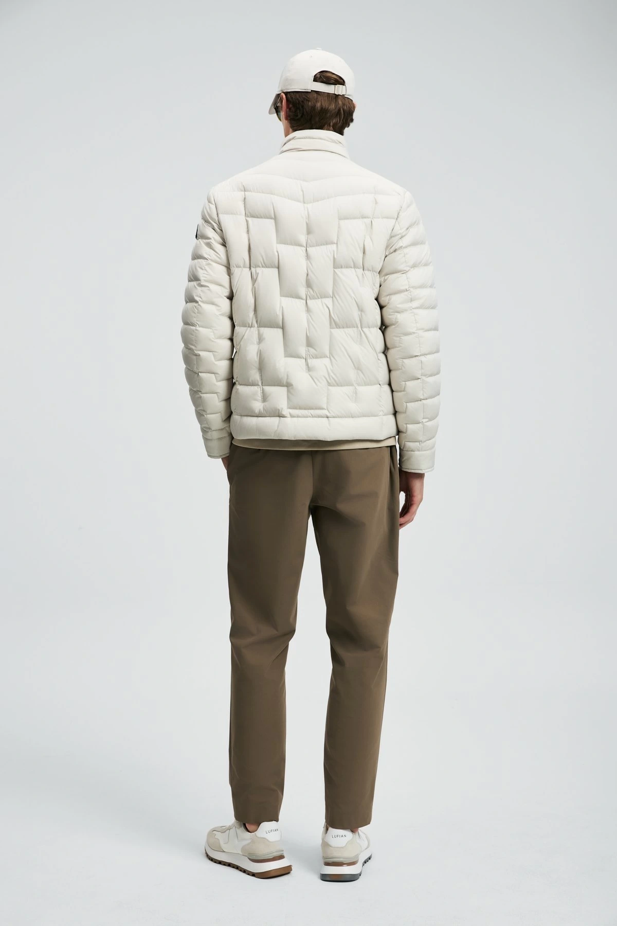 Lufian Lukas Kaz Tüyü Erkek Ekru Mont 112120245