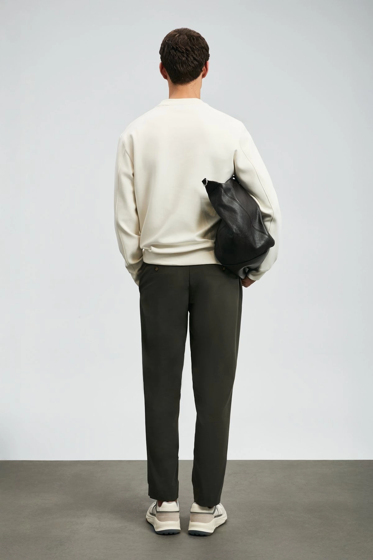 Lufian Erkek Luther Ekru Sweatshirt 112030171