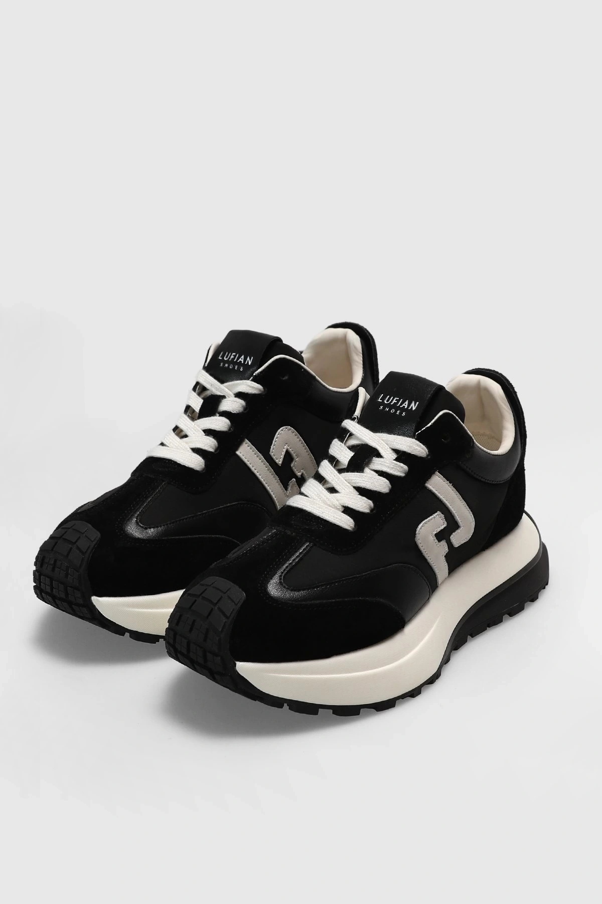 Lufian Kadın Marta Siyah Sneaker Ayakkabı 121230032