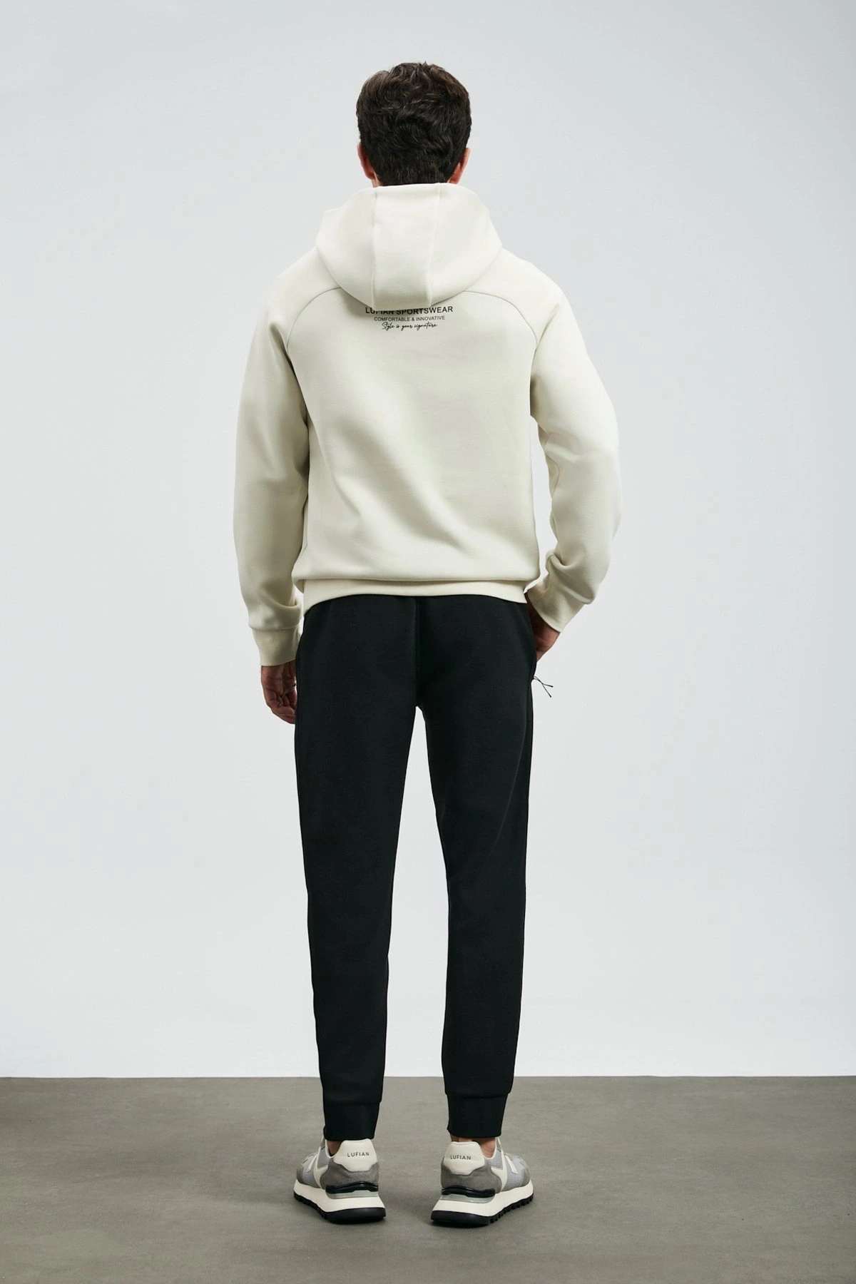 Lufian Mata Erkek Siyah Eşofman Altı 112050077