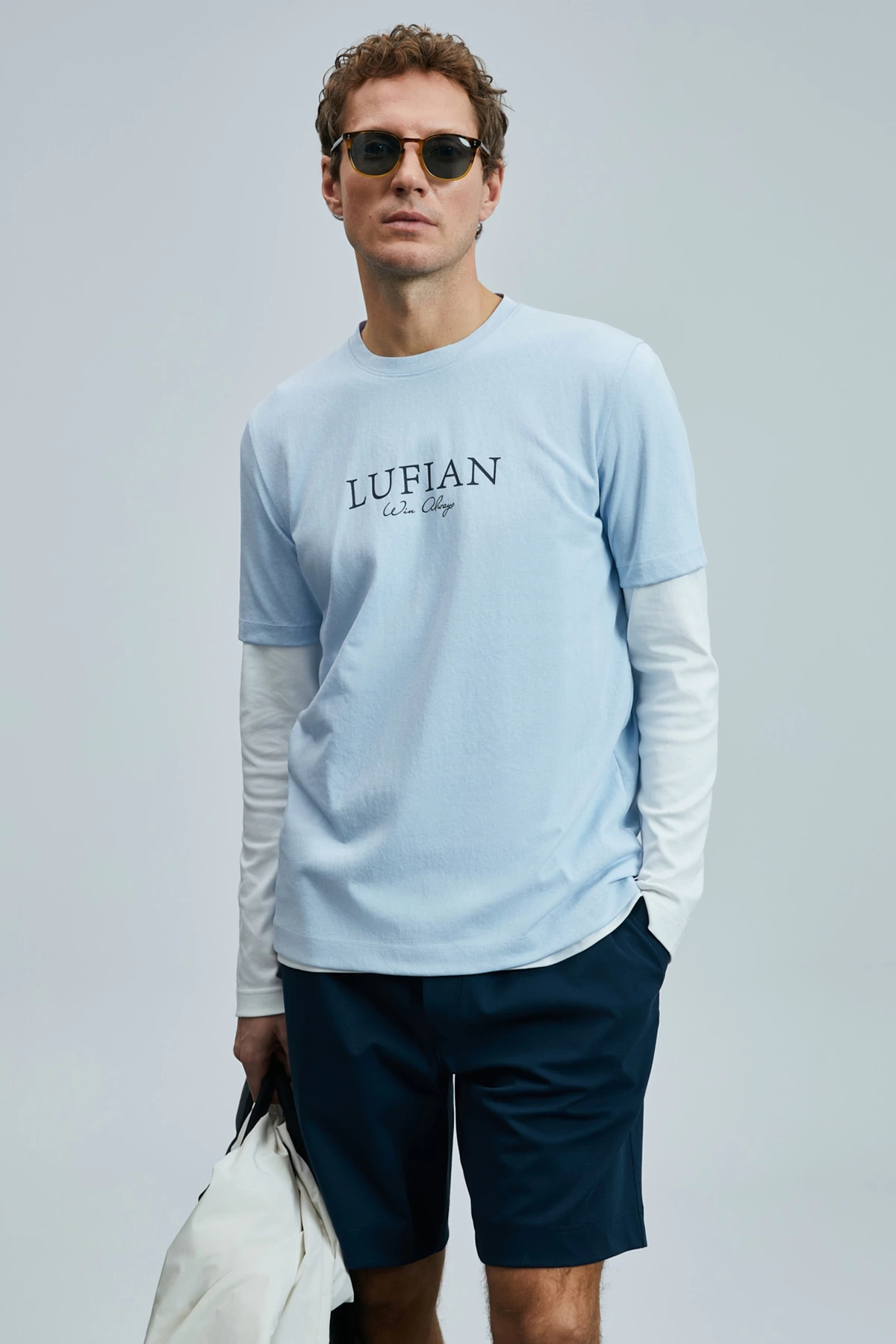 Lufian Erkek Moon Lacivert Şort Eşofman 11105004