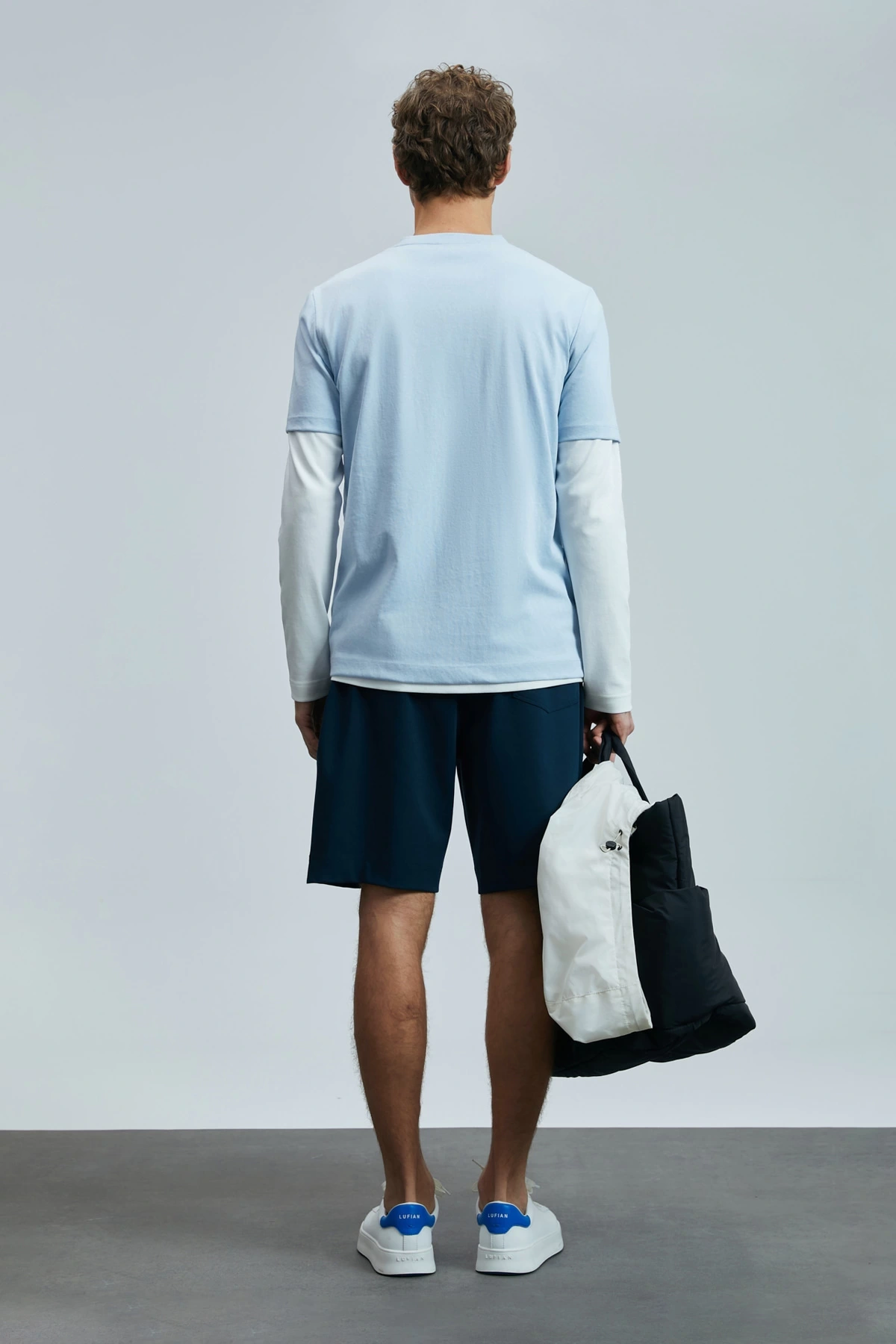 Lufian Erkek Moon Lacivert Şort Eşofman 11105004