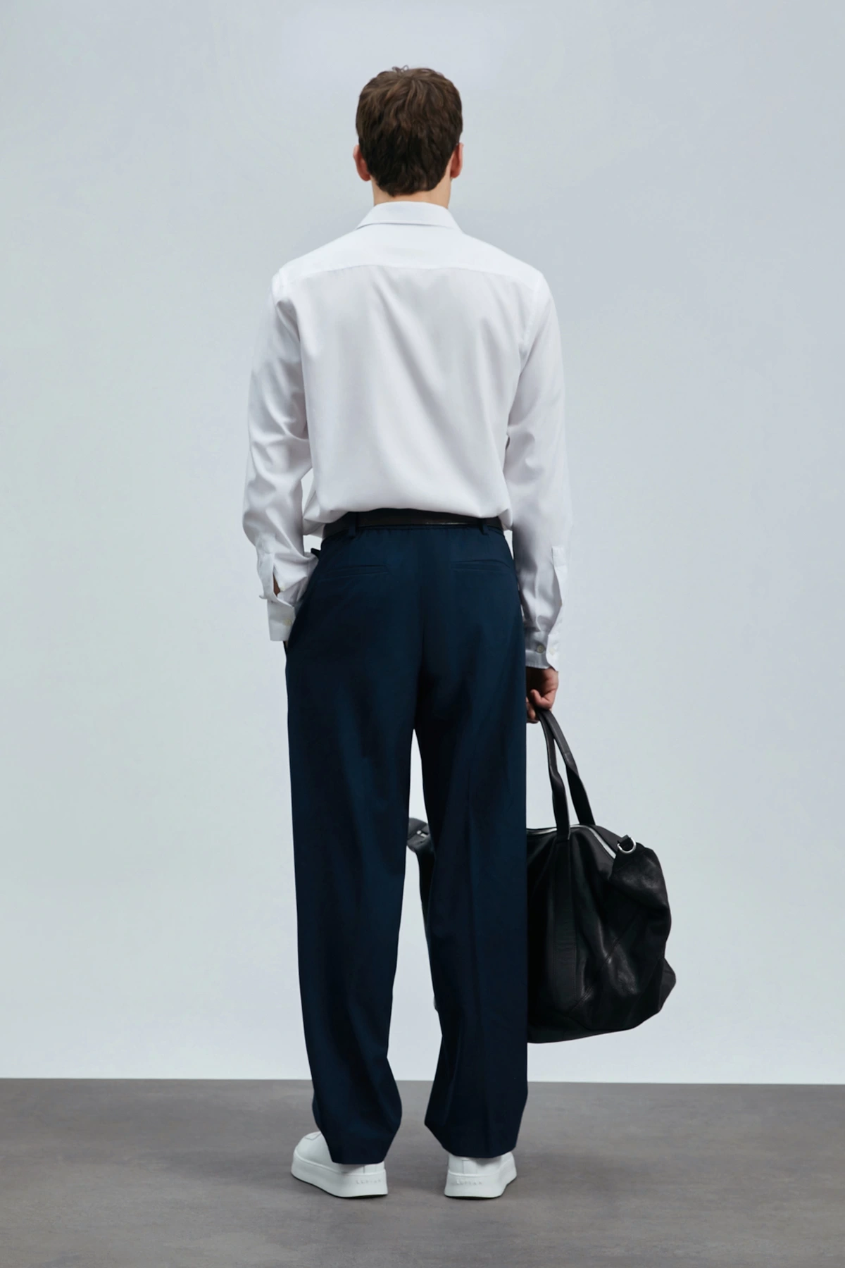 Lufian Erkek Next Regular Fit Beyaz Gömlek 111010636