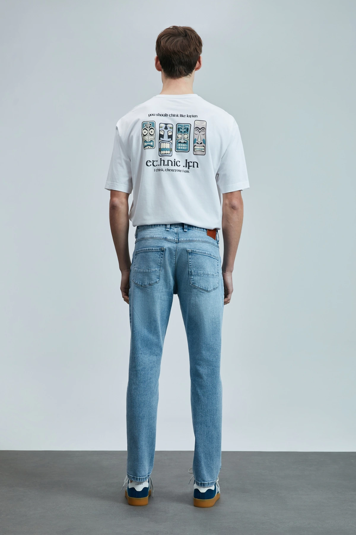 Lufian Erkek Nicolo Slim Fit Mavi Pantolon 111200190