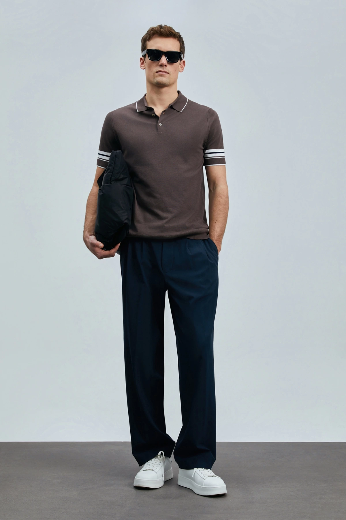 Lufian Erkek Noah Kahverengi T-Shirt 111090112