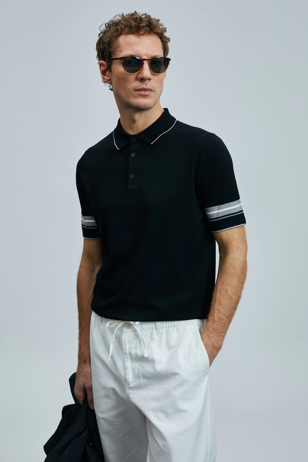 Lufian Erkek Noah Siyah T-Shirt 111090112